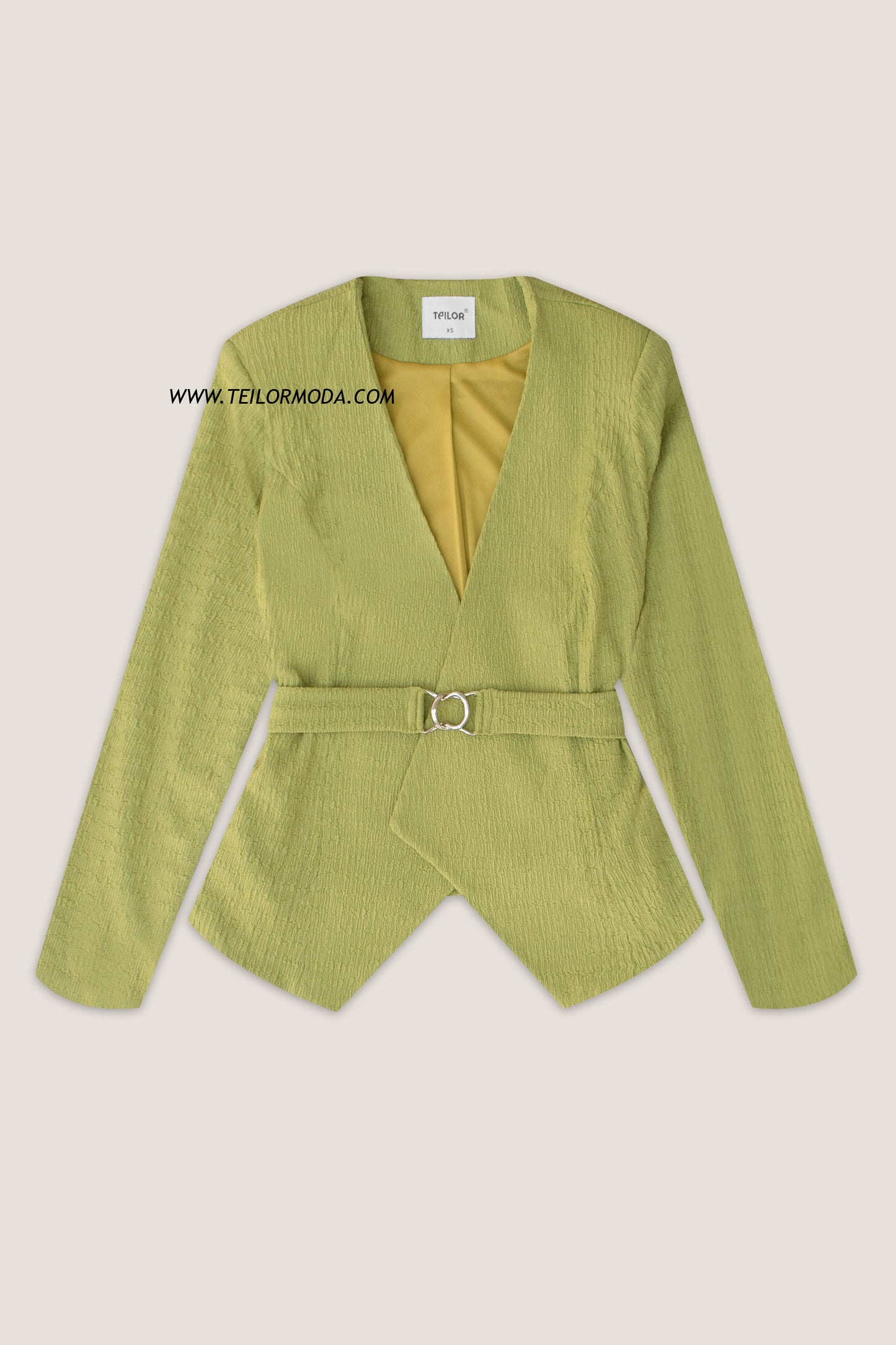 BLAZER CRUZADO ALESSIA VERDE