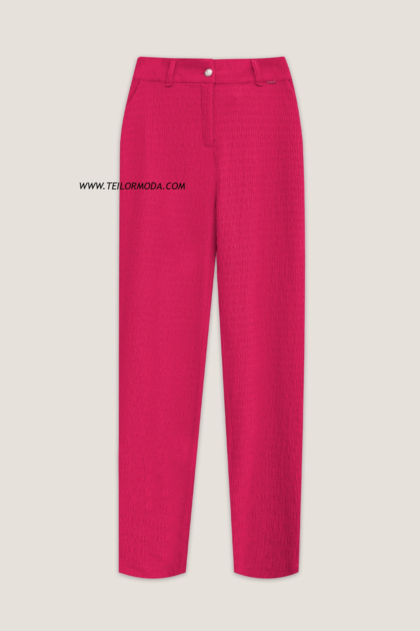 PANTALON RECTO ALESSIA FUCSIA