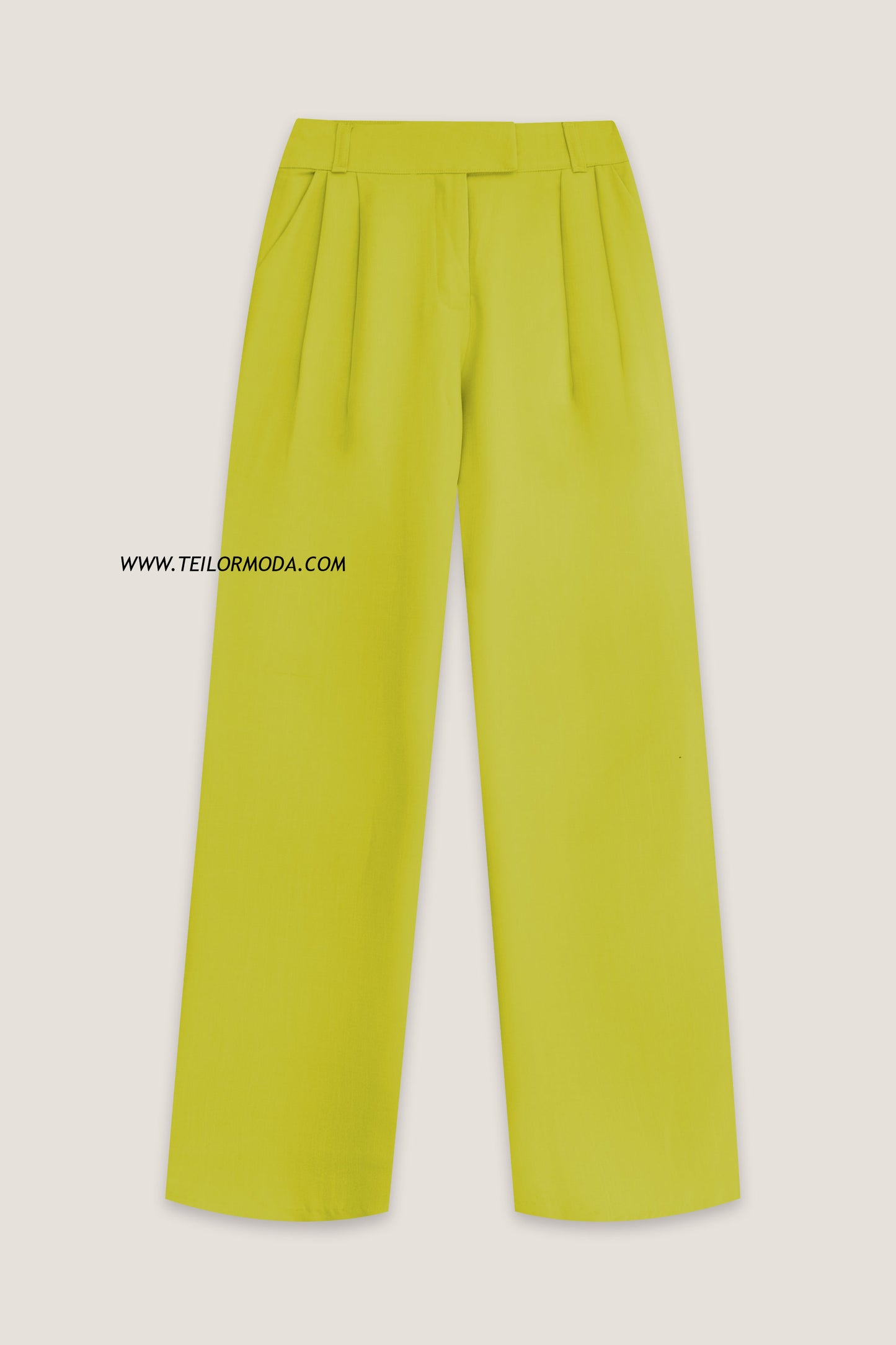 PANTALON PALAZZO DONATELLA VERDE