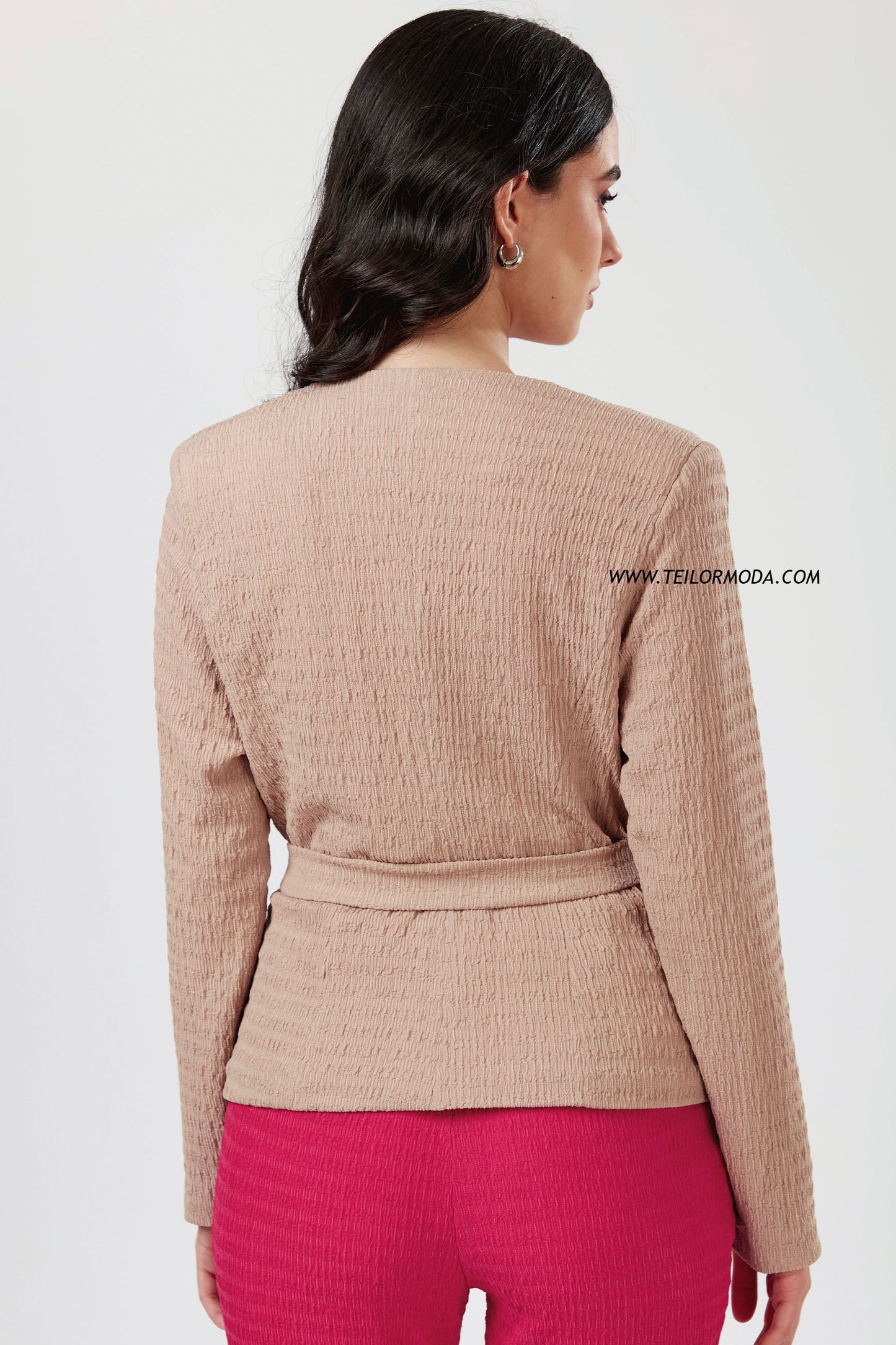 BLAZER CRUZADO ALESSIA BEIGE