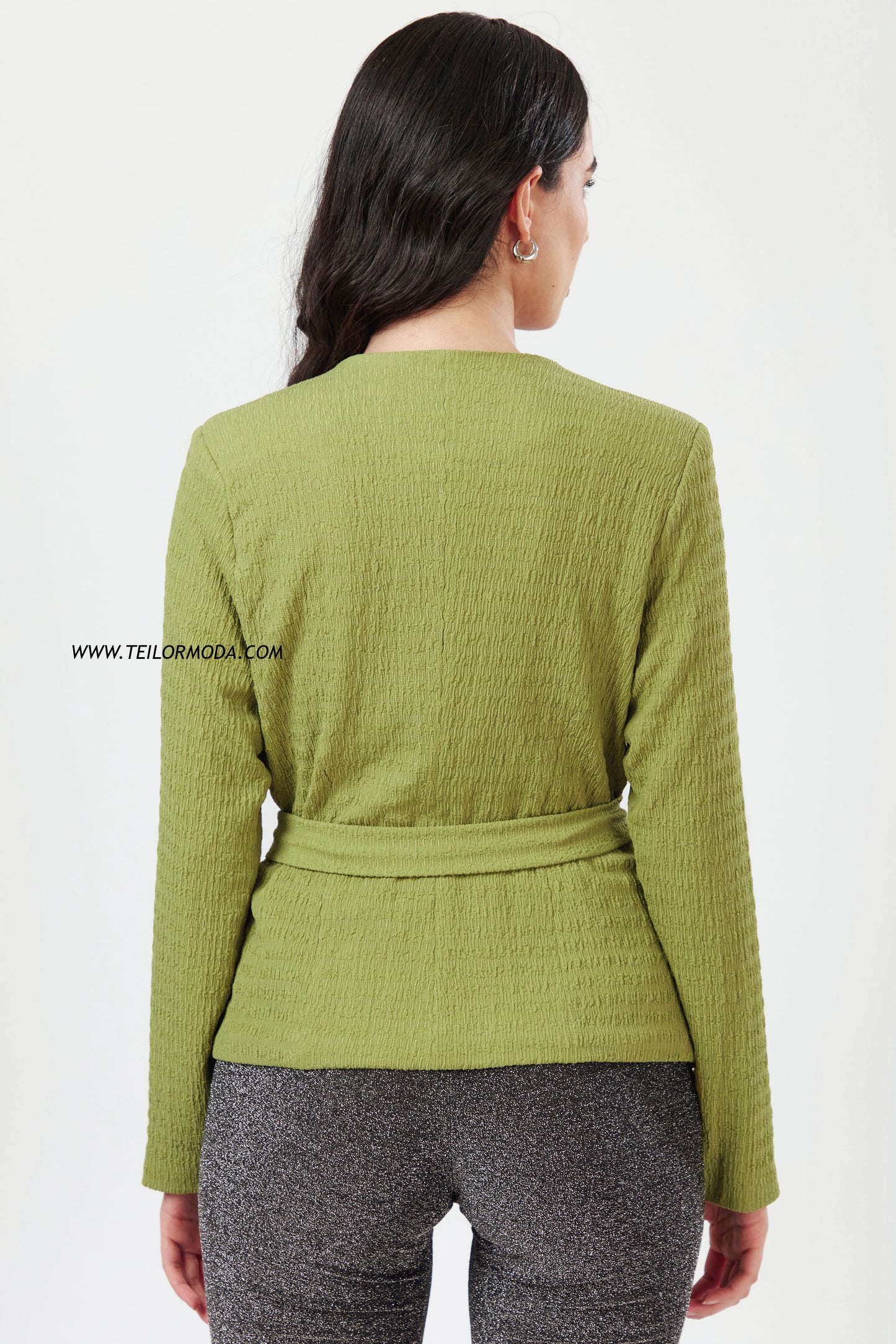 BLAZER CRUZADO ALESSIA VERDE
