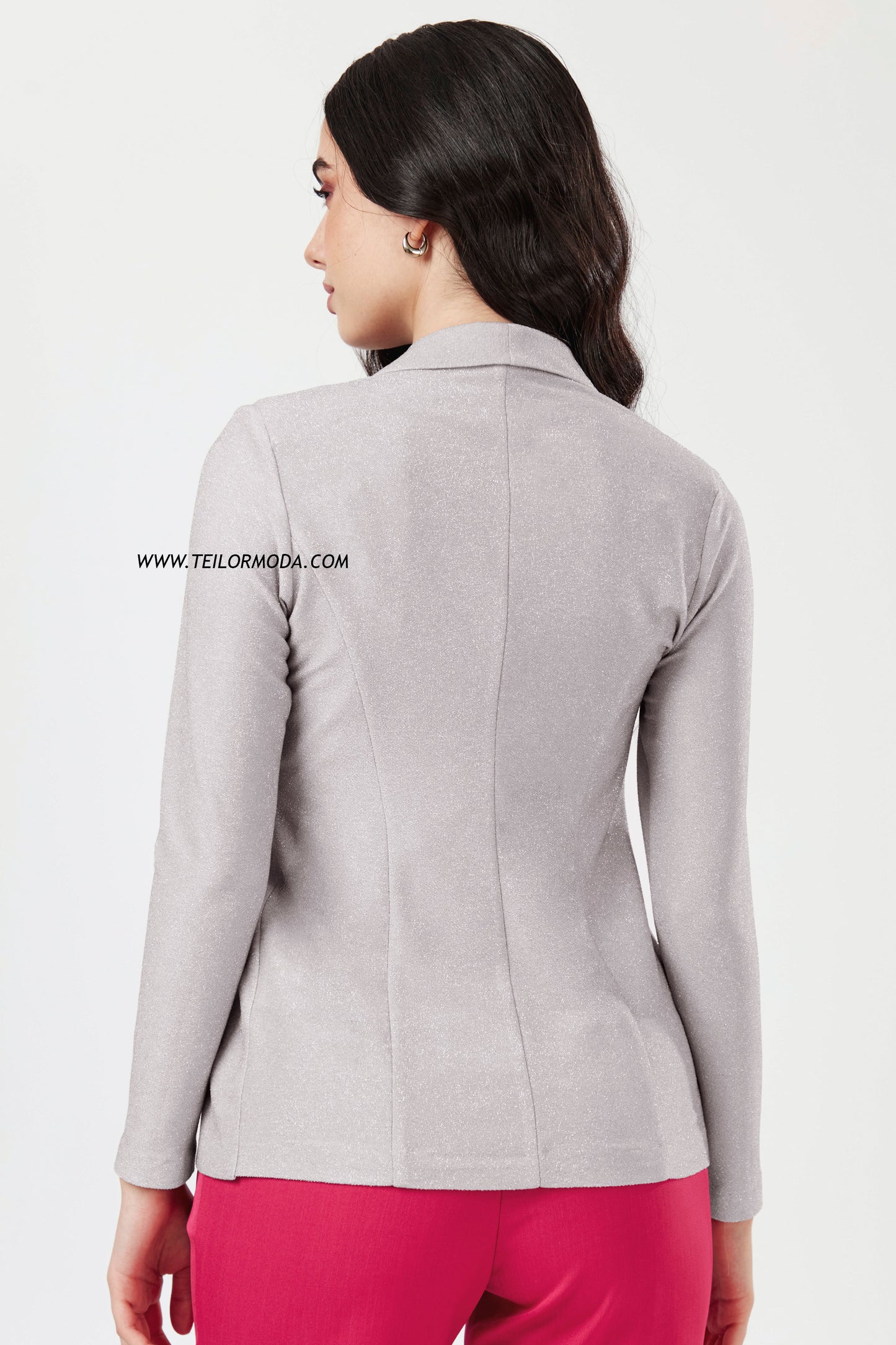 BLAZER BRILLANTE CHARLOTTE PLOMO