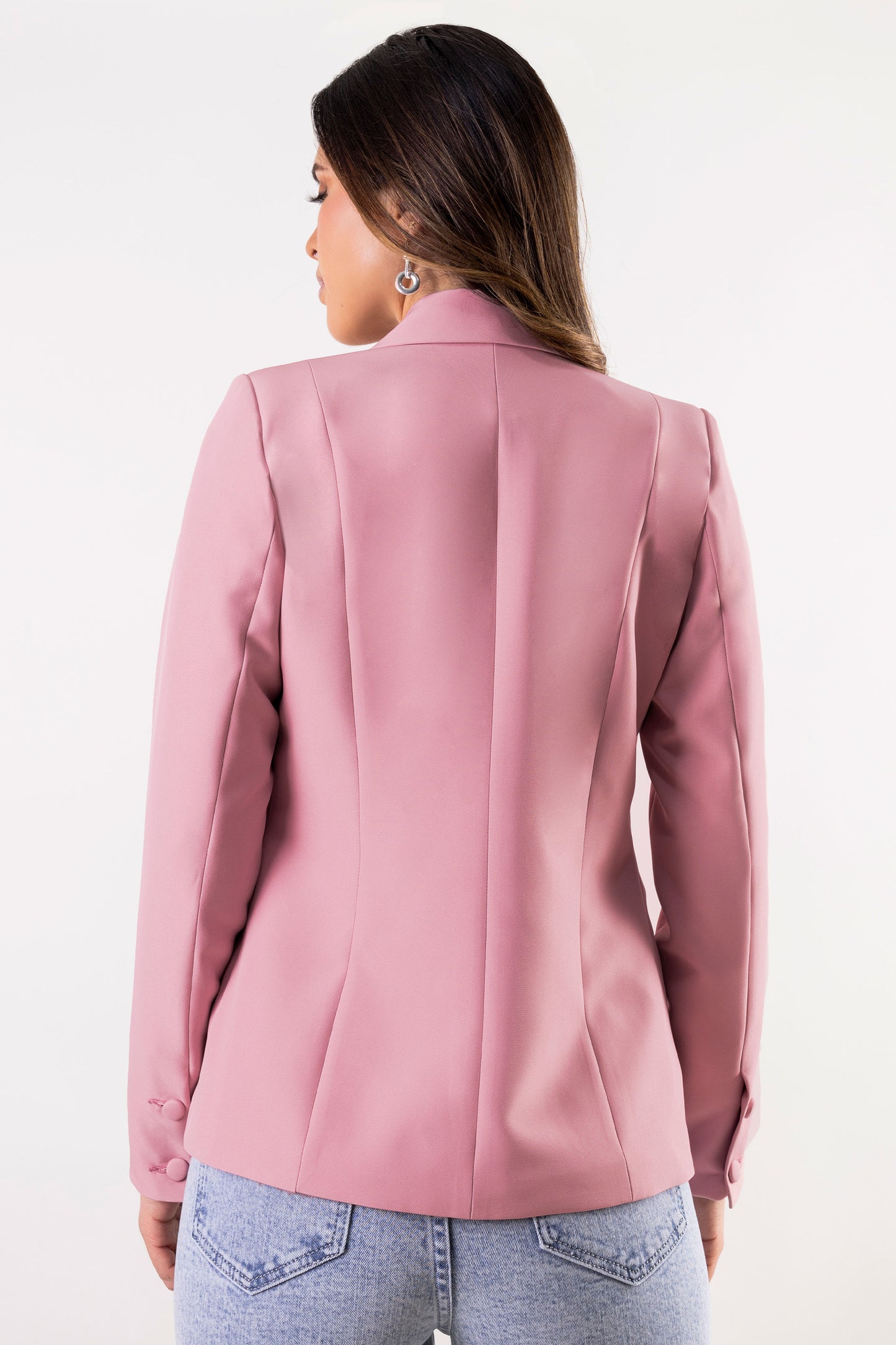 BLAZER CRUZADO GALICIA PALO ROSA