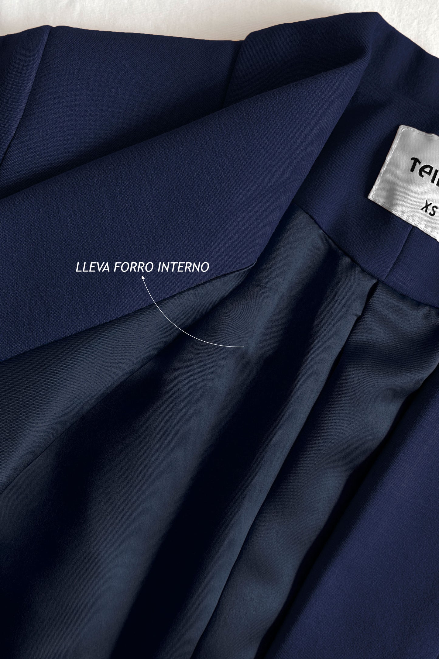 BLAZER MANGA LARGA MARTINA AZUL