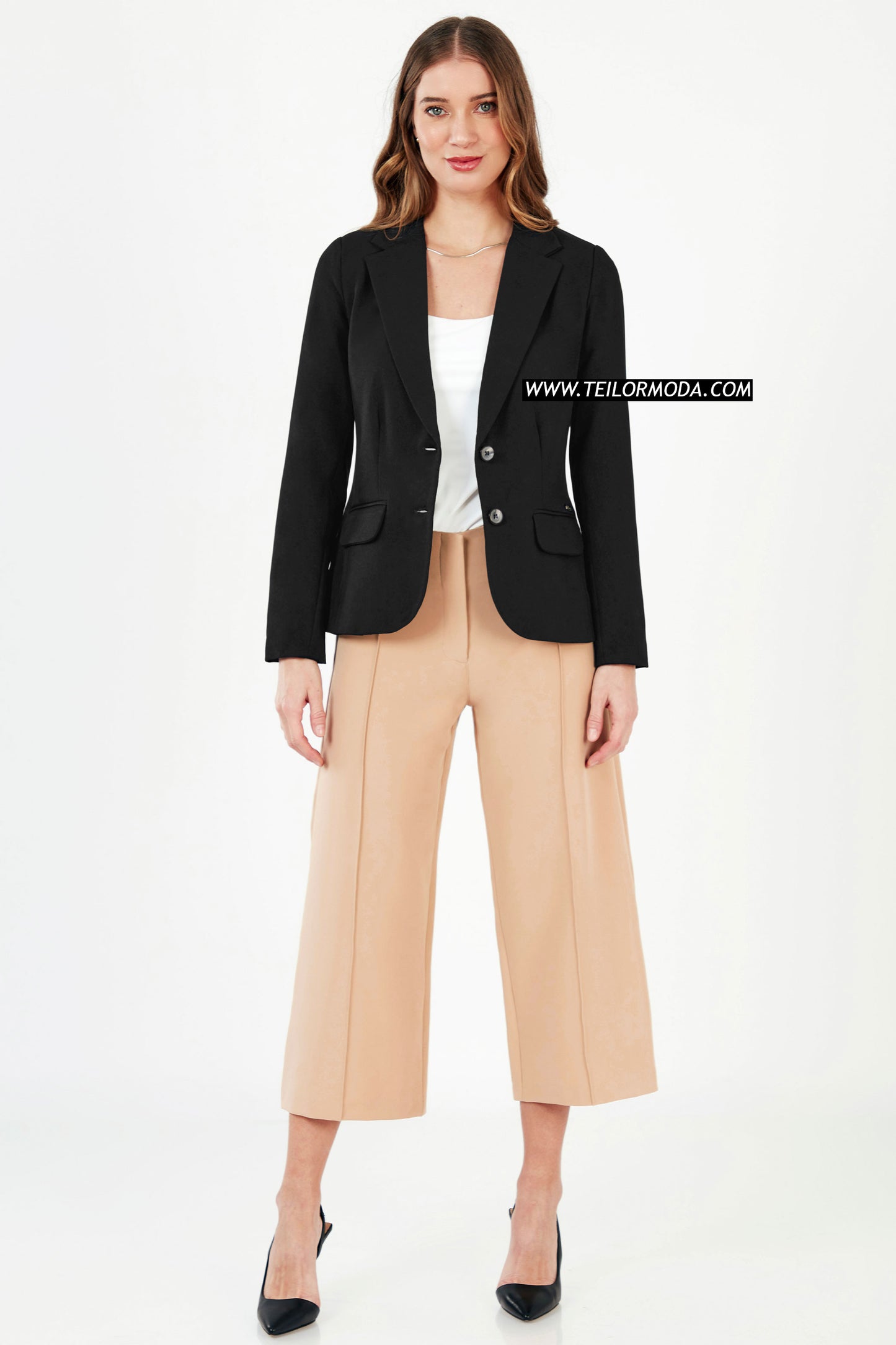 PANTALON CULOTTE ARIANA BEIGE