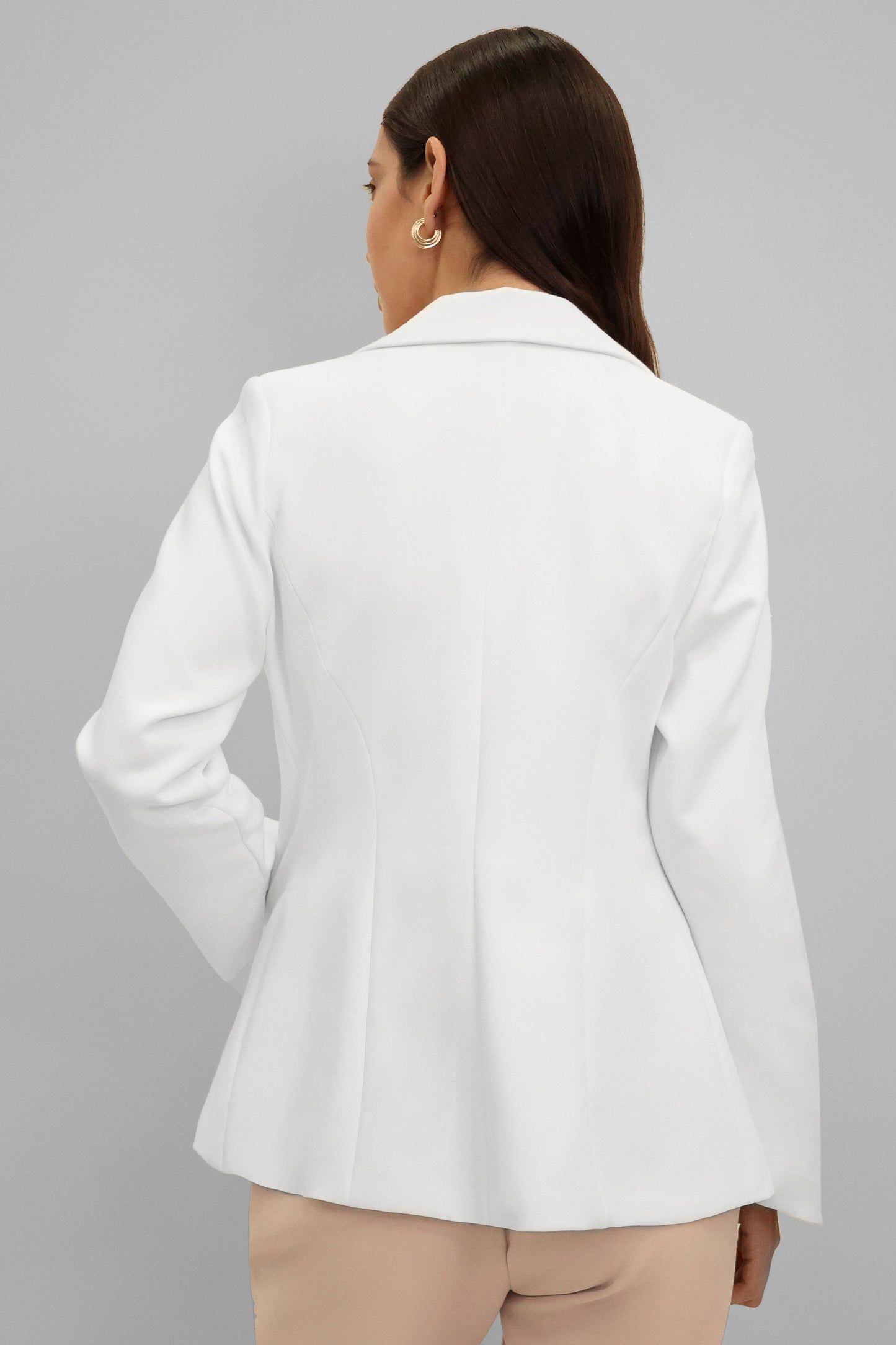BLAZER CRUZADO SOPHIE BLANCO