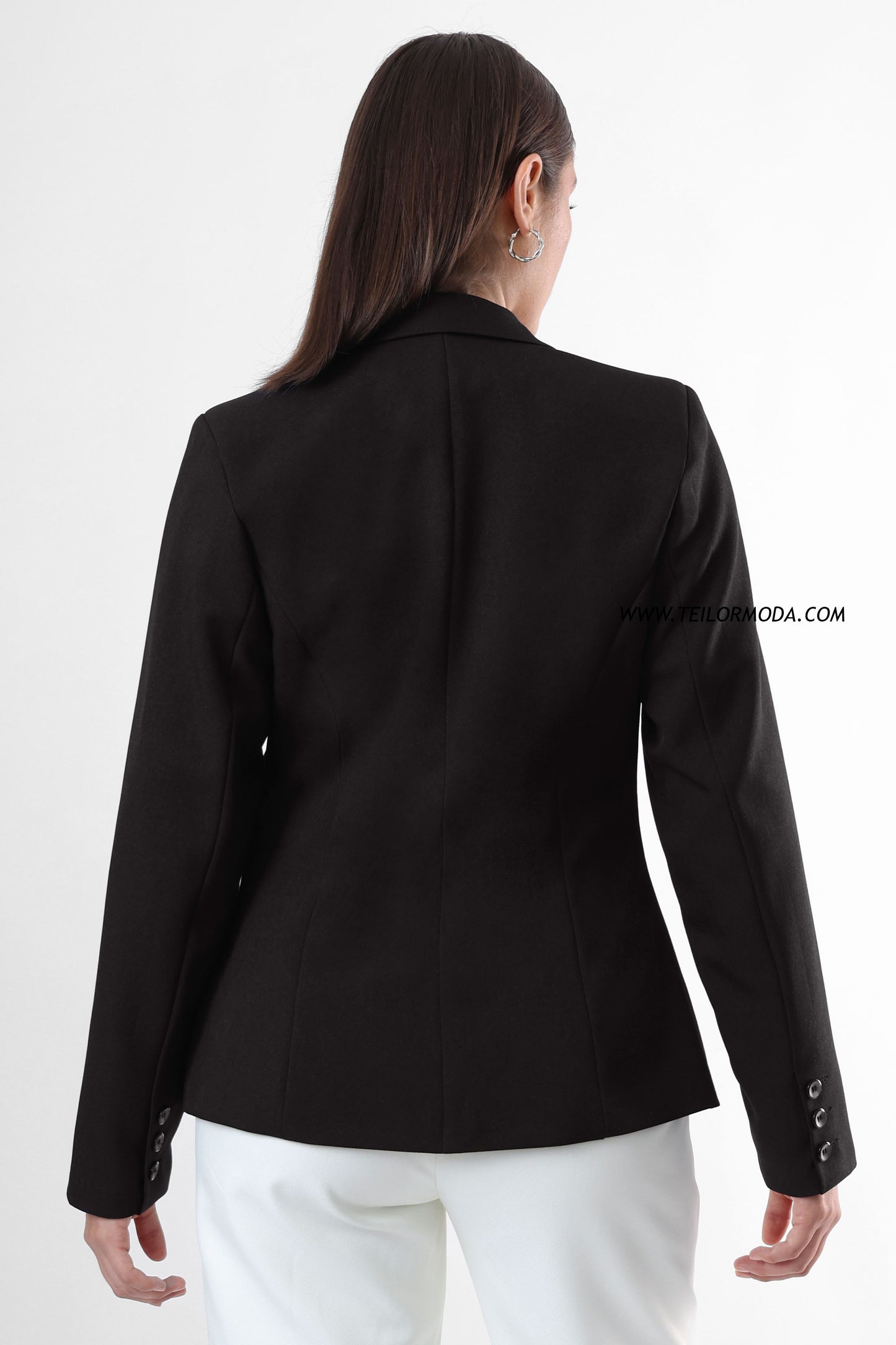 BLAZER SASTRE VALENTINA NEGRO