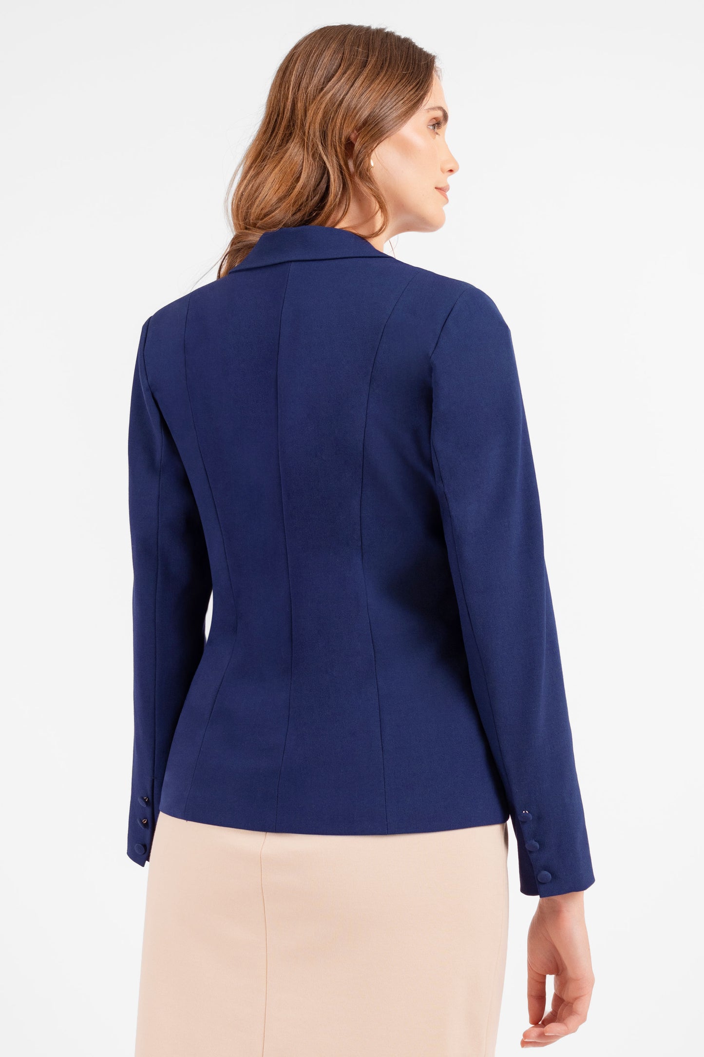BLAZER SASTRE GABRIELLE AZUL MARINO
