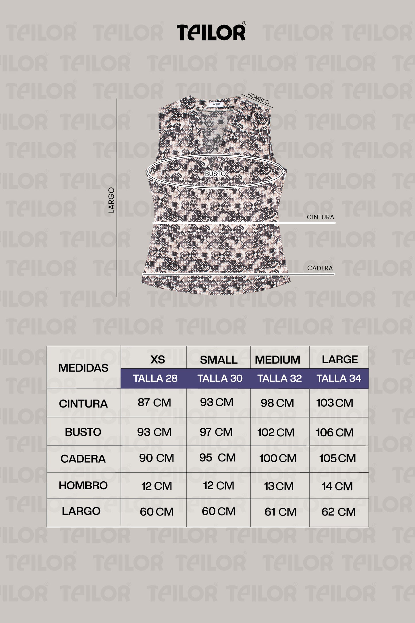 BLUSA MANGA CERO ESTAMPADA ANGÉLICA NEGRO