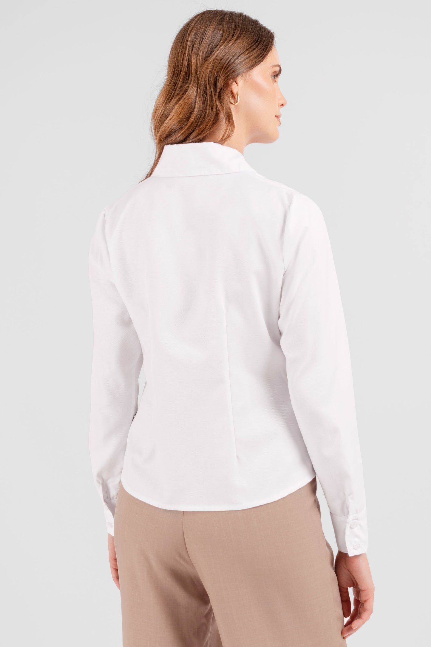 BLUSA CAMISA COTON MARIE BLANCO