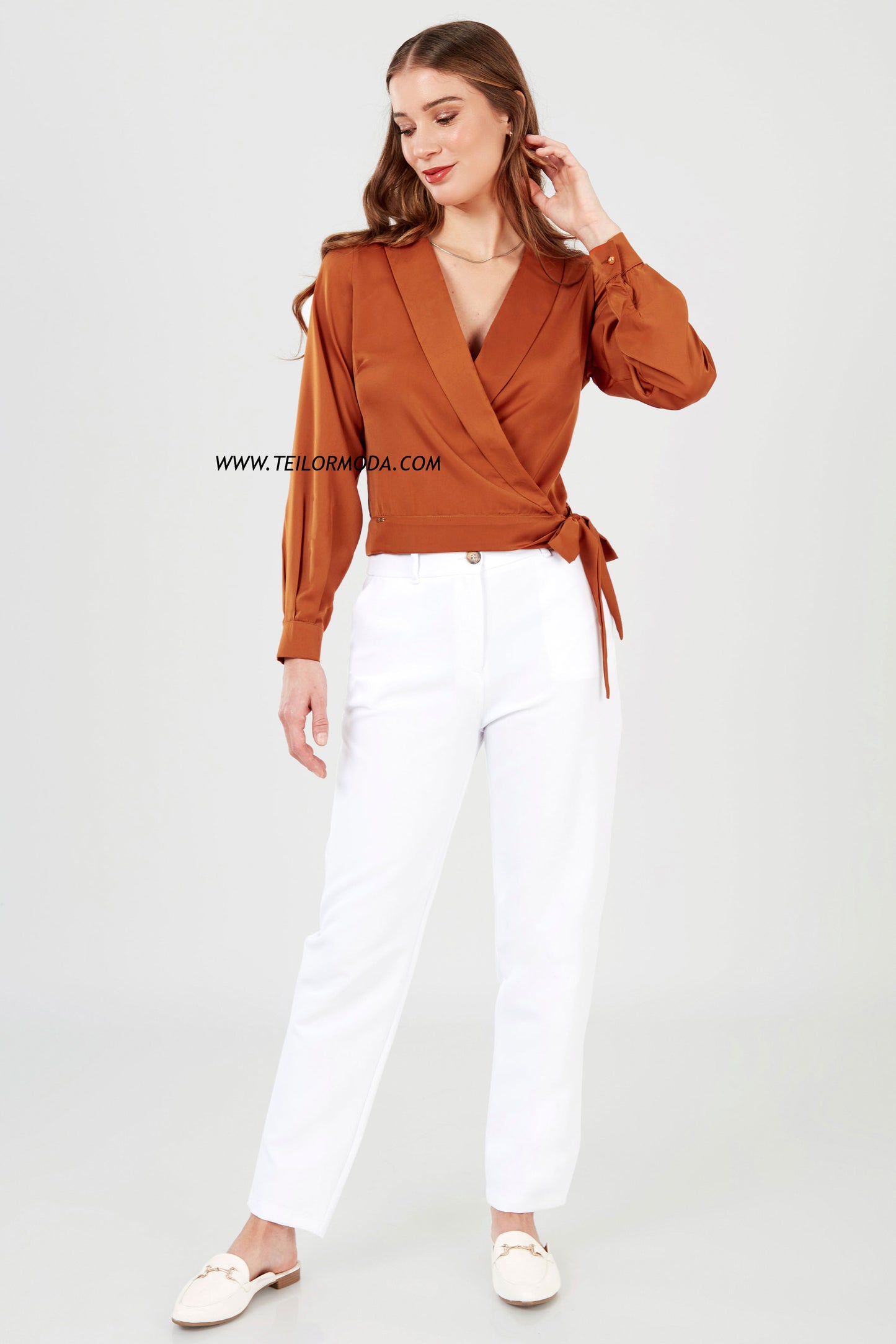PANTALON RECTO CASUAL MARIANA PERLA