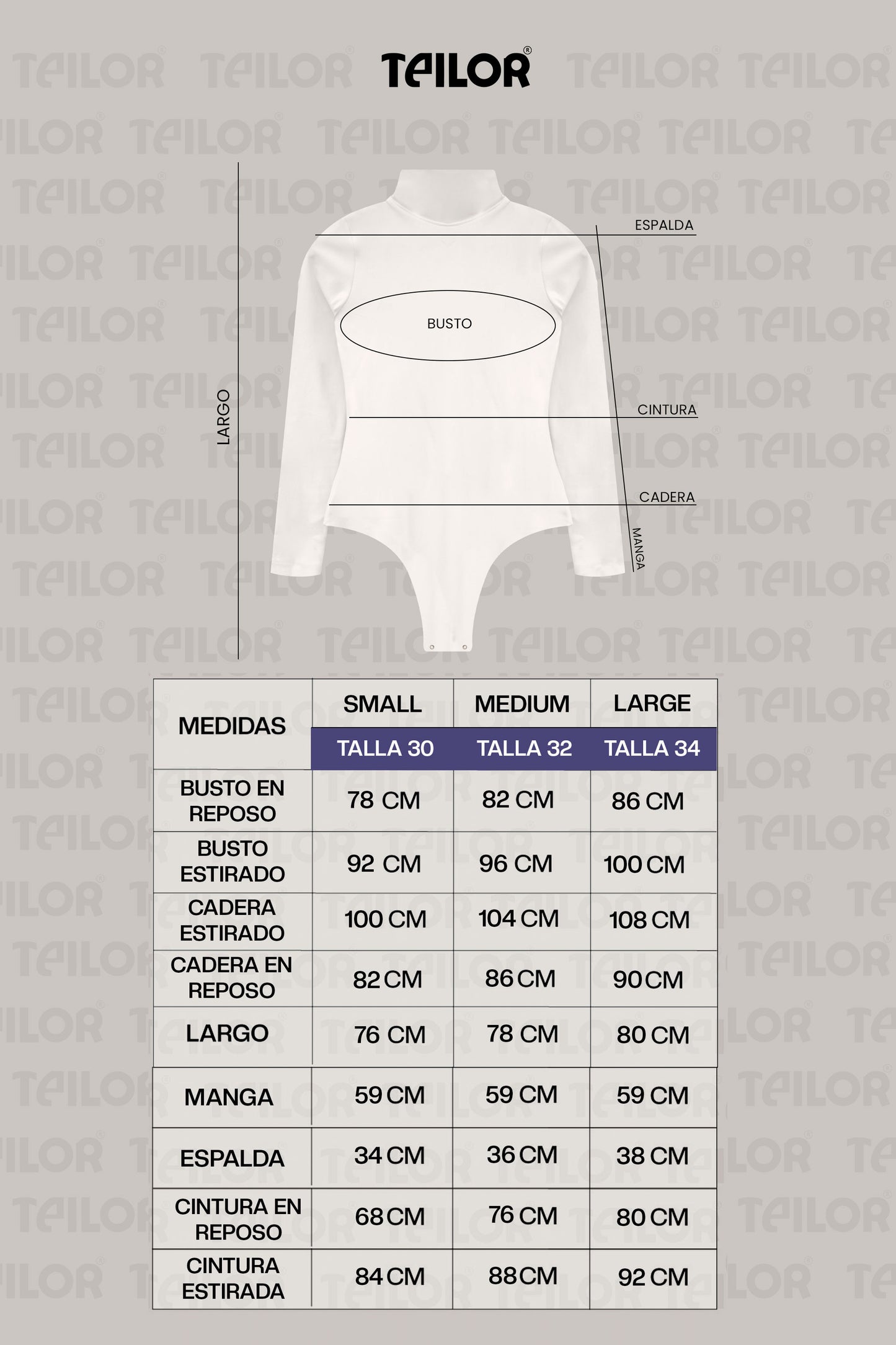 BODY CAFARENA ELAXI PERLA