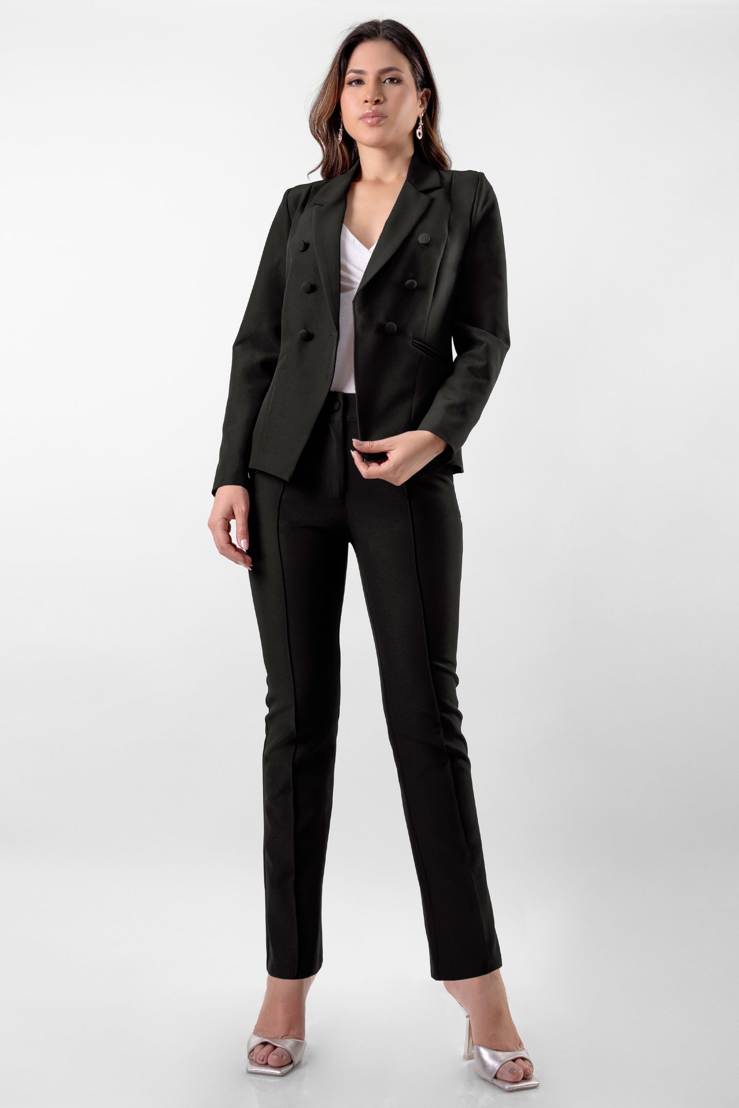 CONJUNTO SASTRE NEGRO RECTO GALICIA