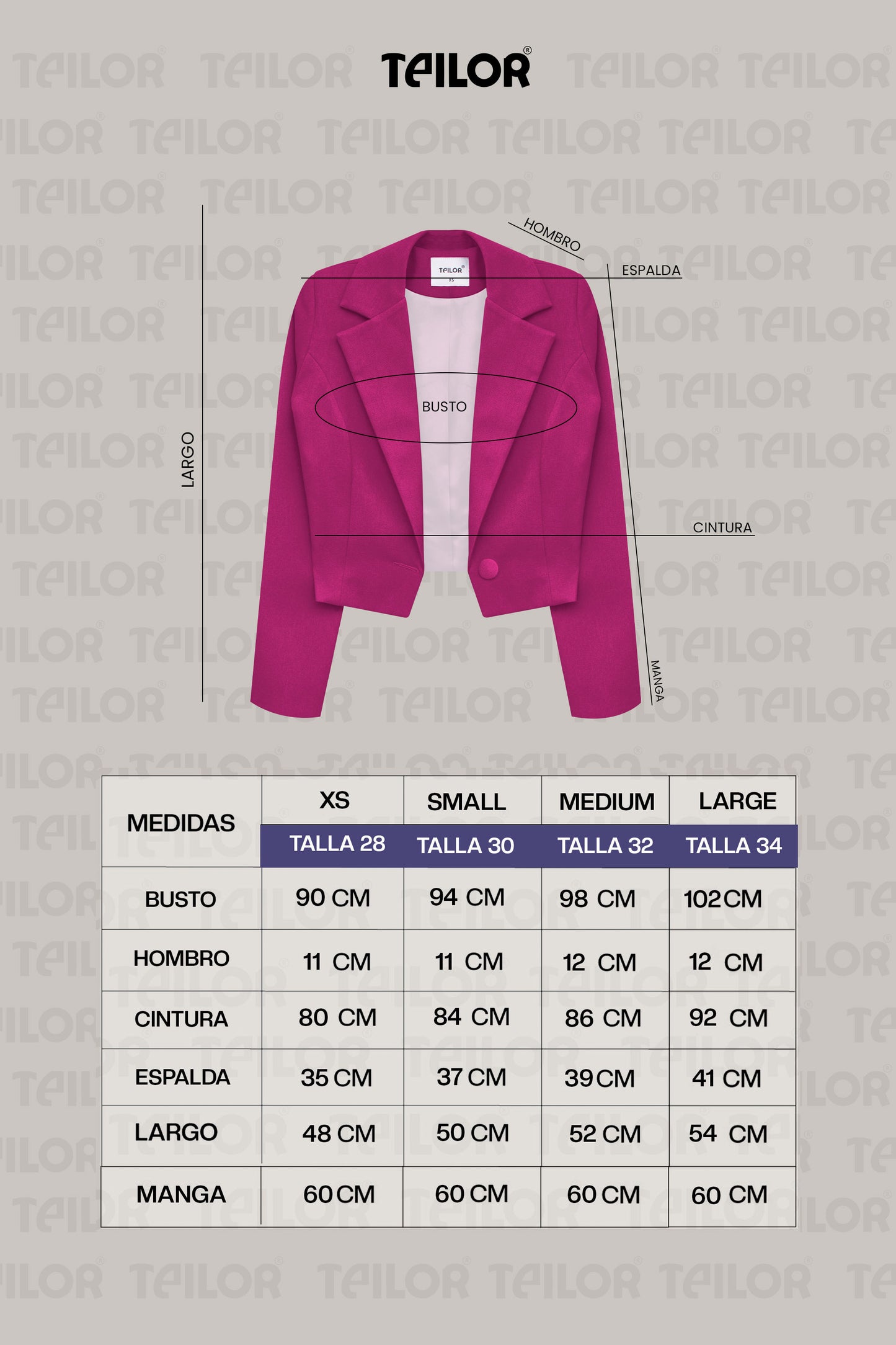 CROPPED IZEL FUCSIA