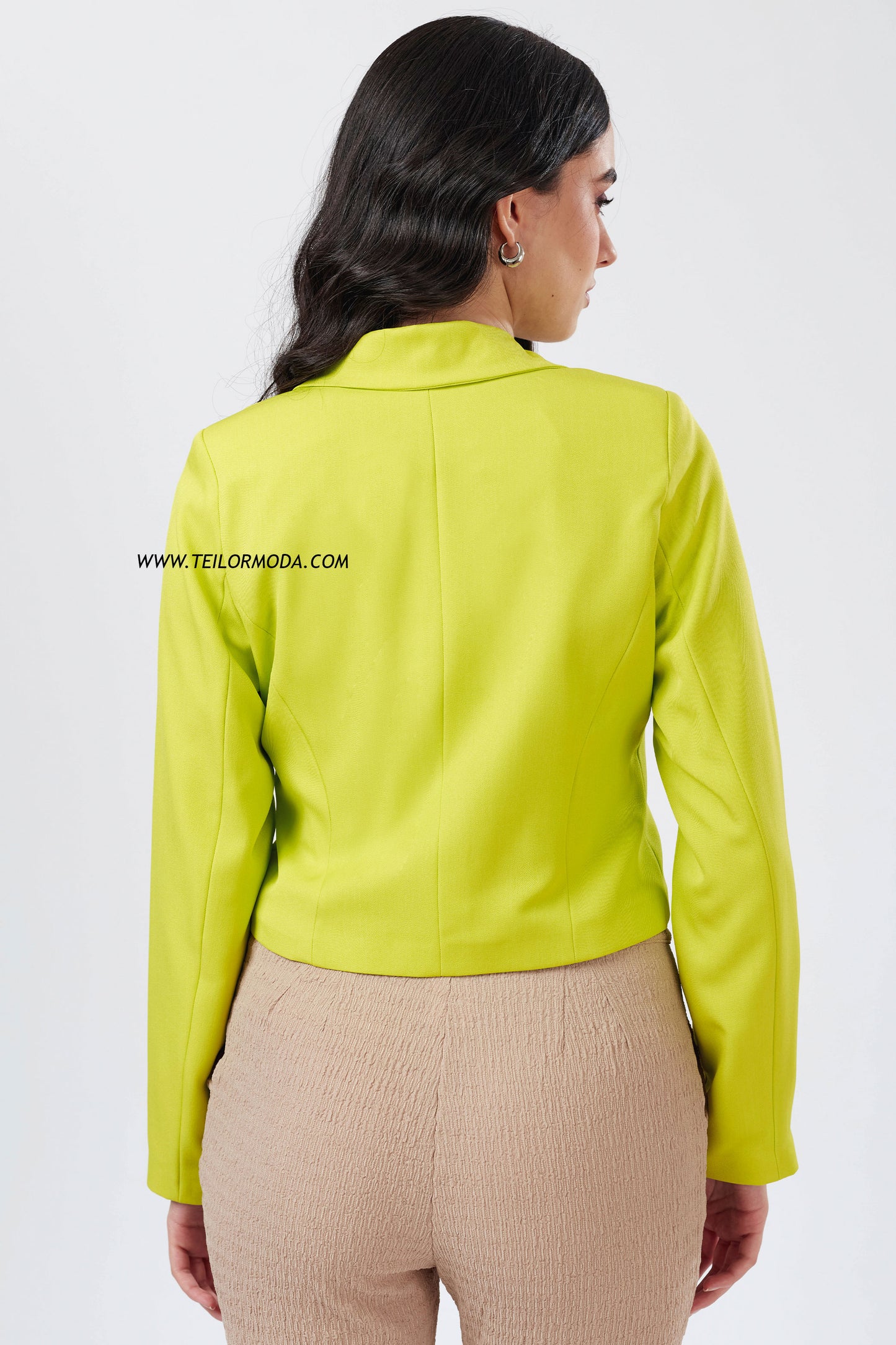 BLAZER CROPPED DONATELLA VERDE