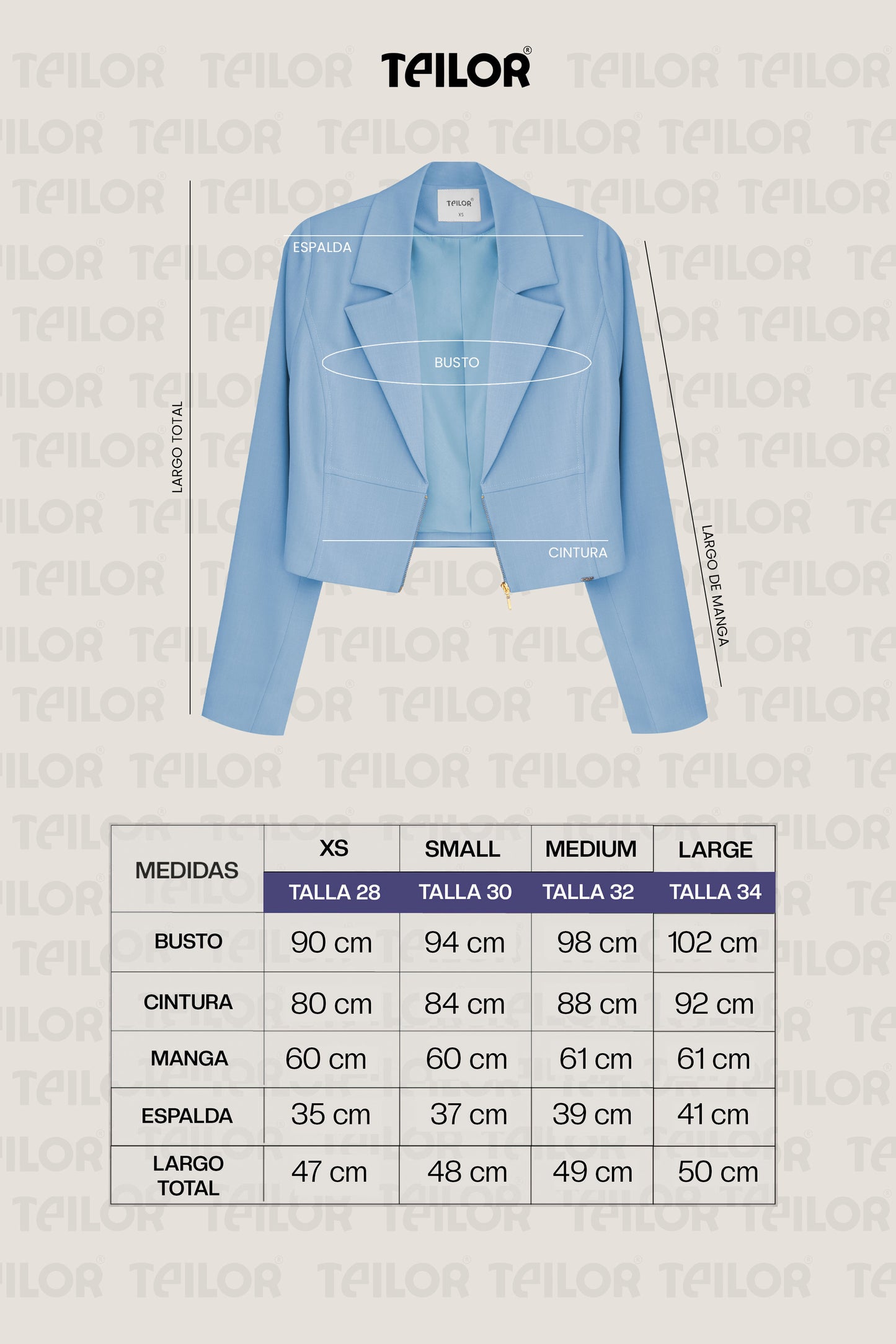 BLAZER CROPPED DONATELLA CELESTE