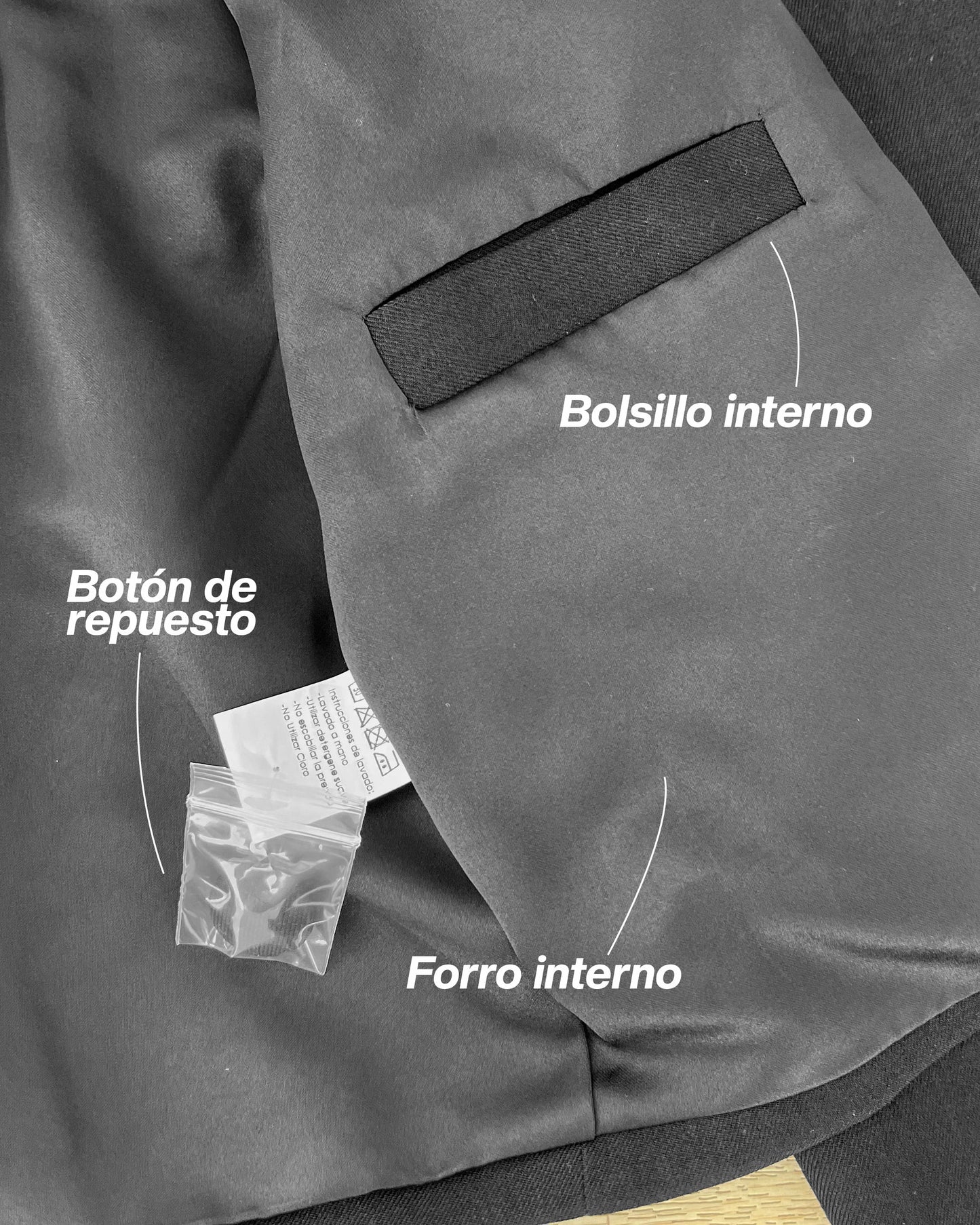 BLAZER CROPPED IZEL NEGRO