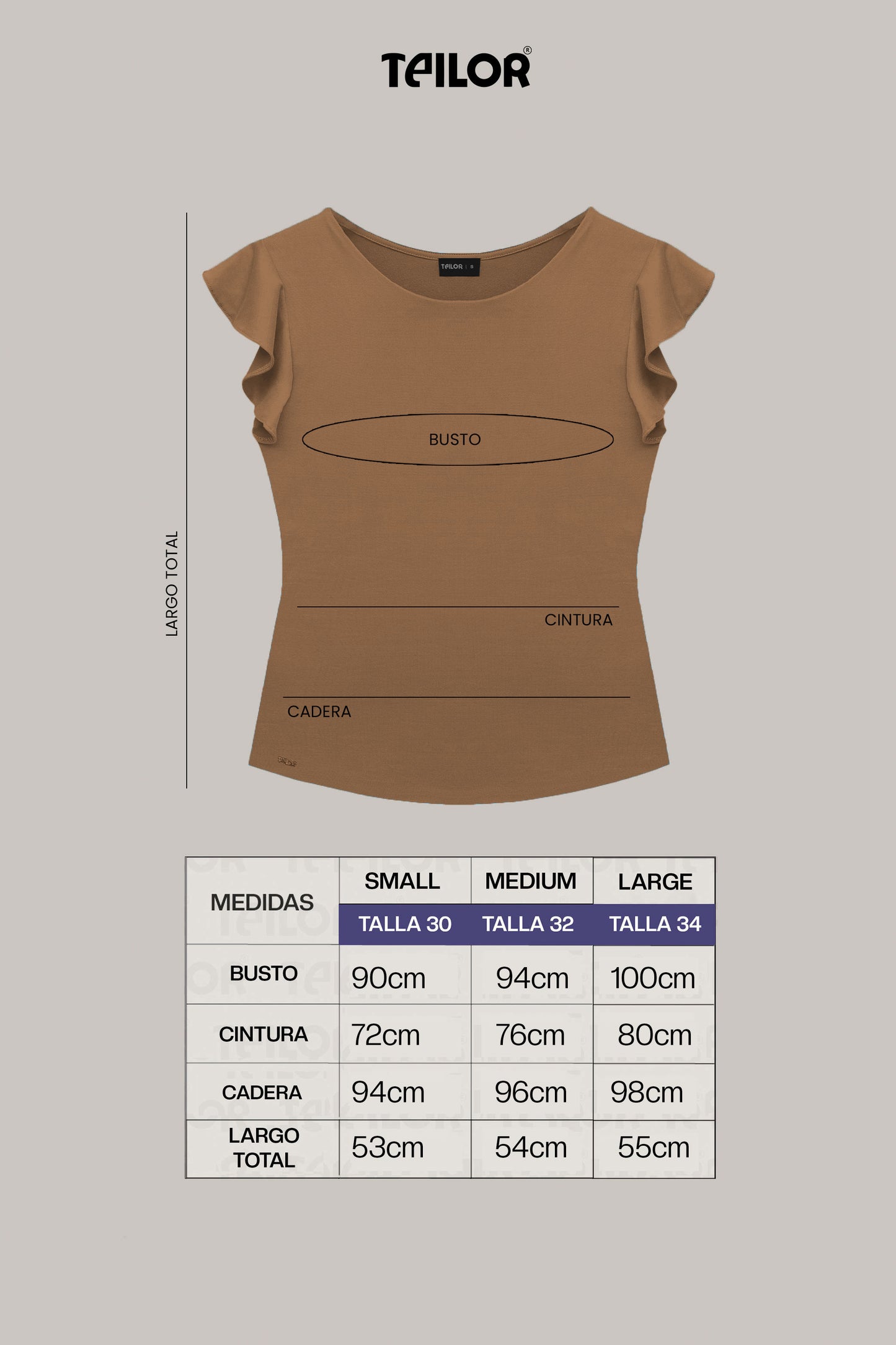 POLO CON MANGAS KAREN CAMELLO