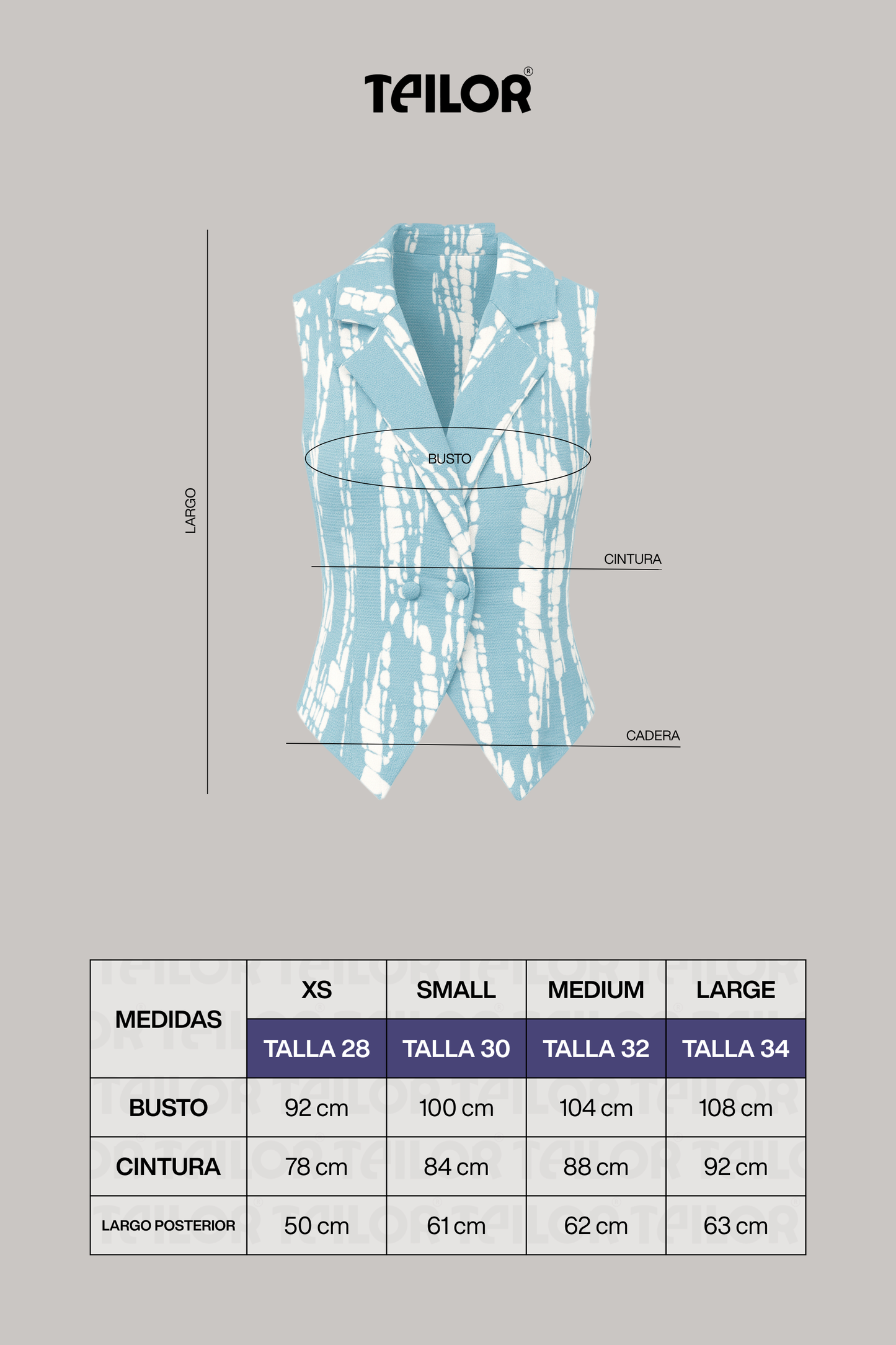 Blusa manga cero aqua celeste