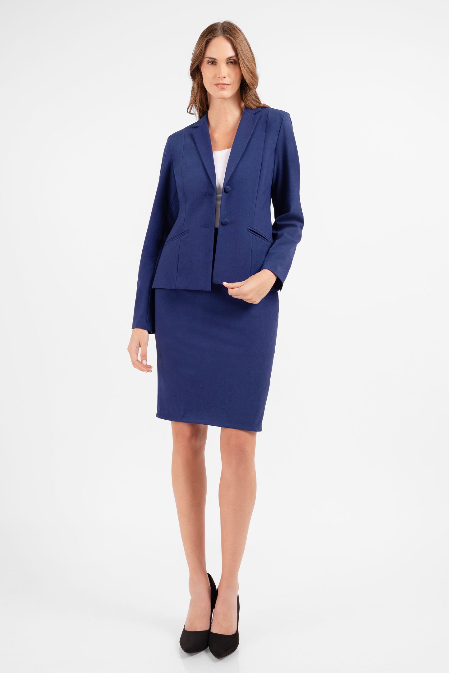 BLAZER SASTRE GABRIELLE AZUL MARINO