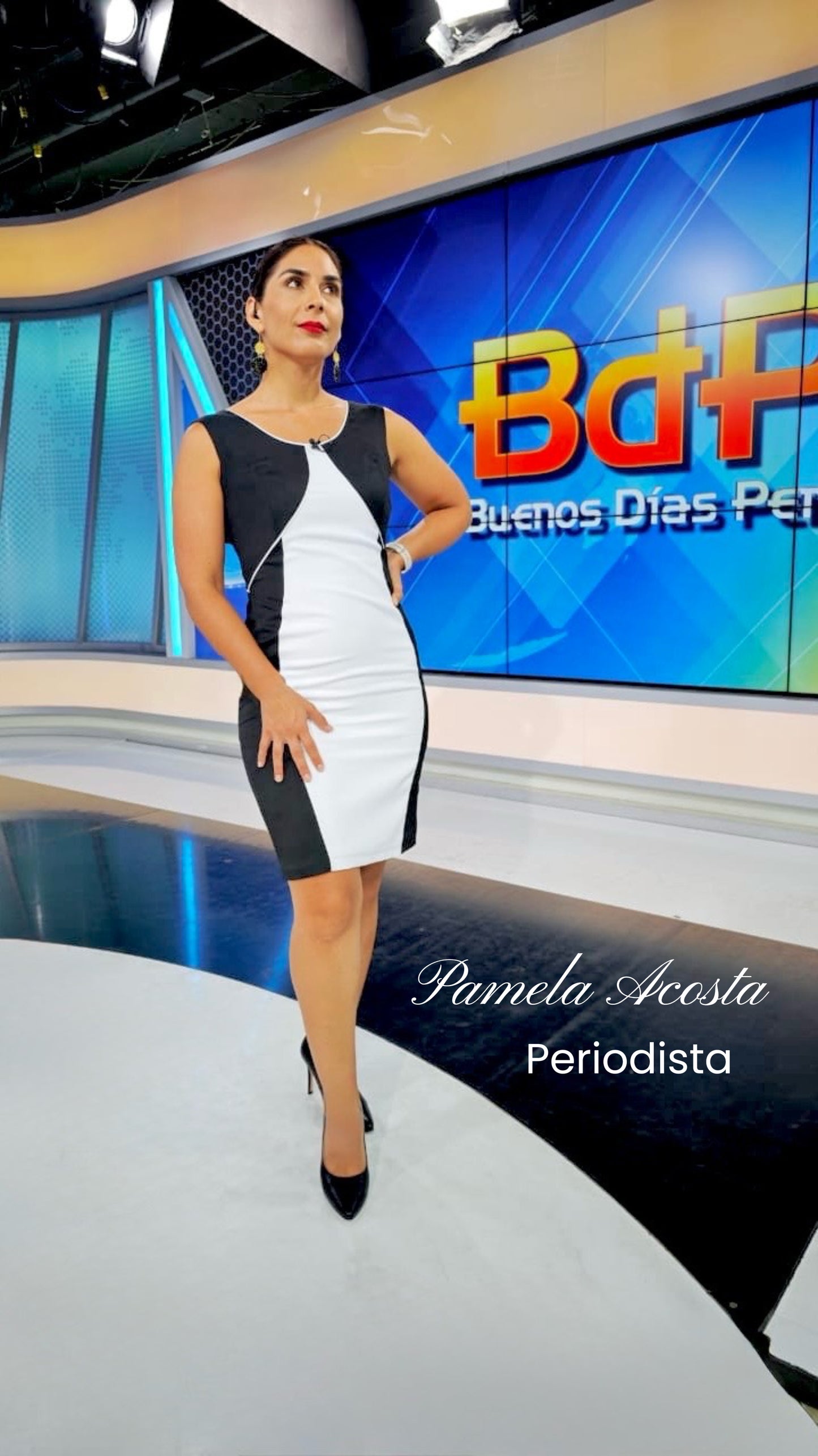 VESTIDO MIDI ELEGANTE GALINA NEGRO