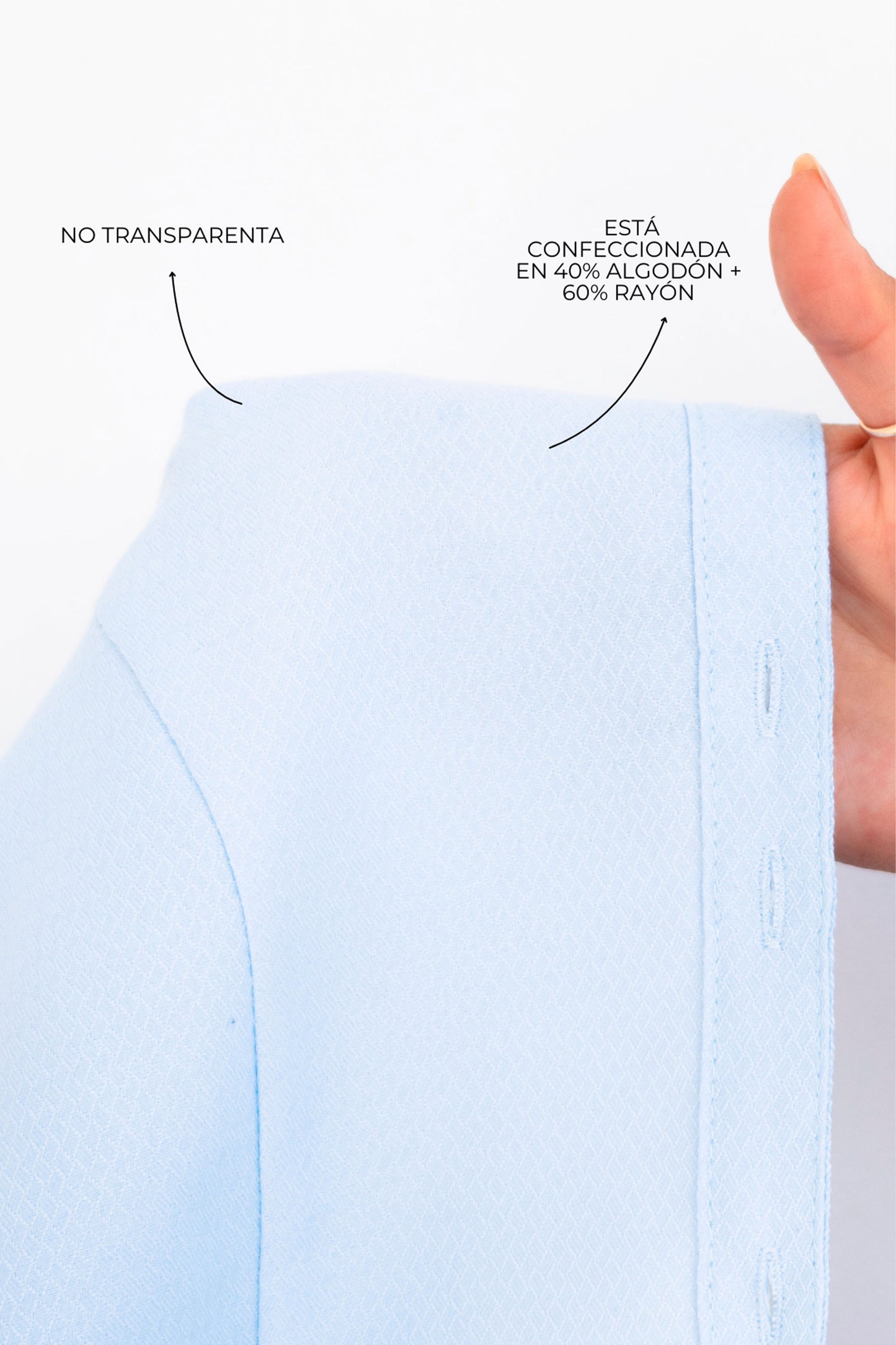 BLUSA CAMISA COTON ISABEL CELESTE
