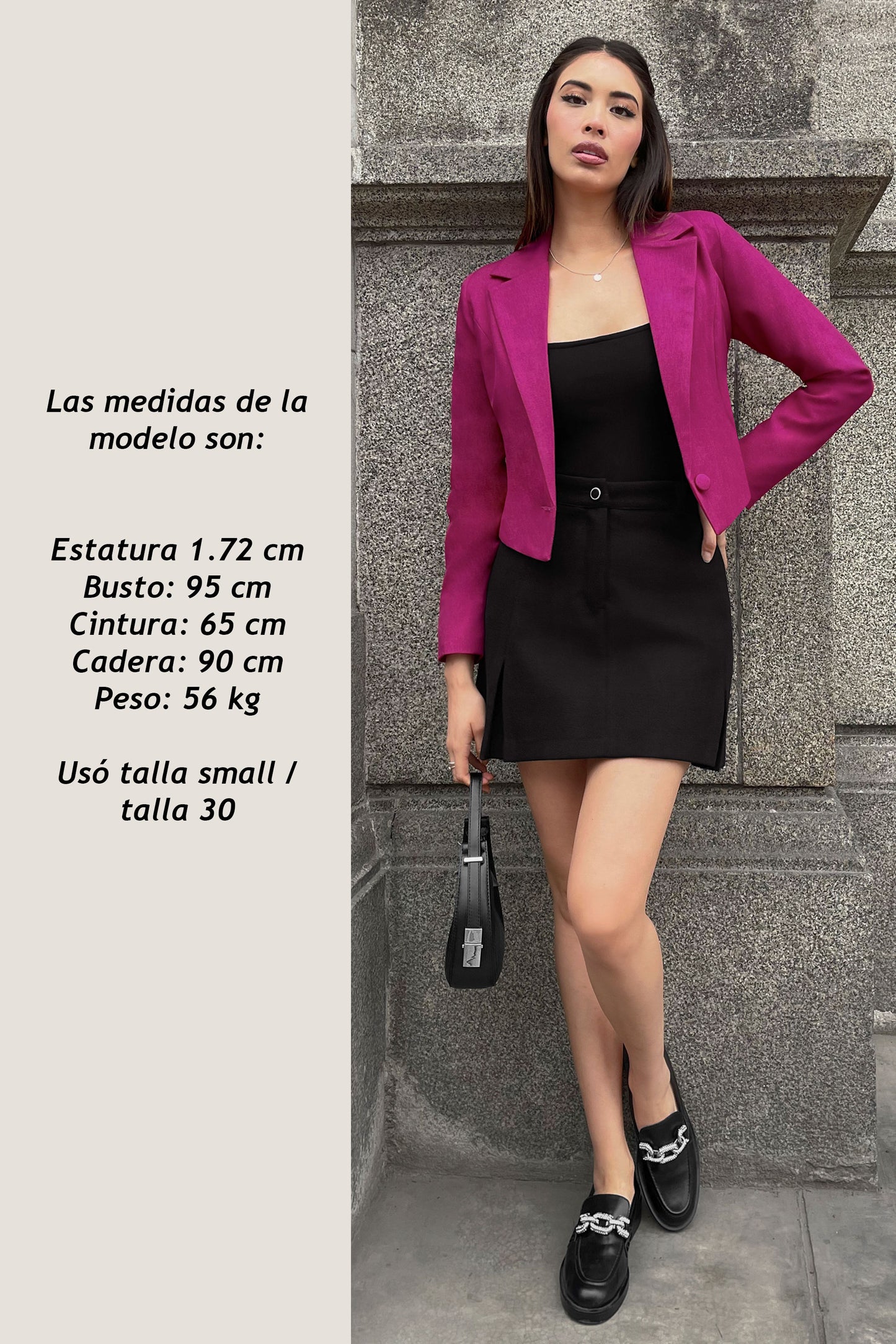 CROPPED IZEL FUCSIA