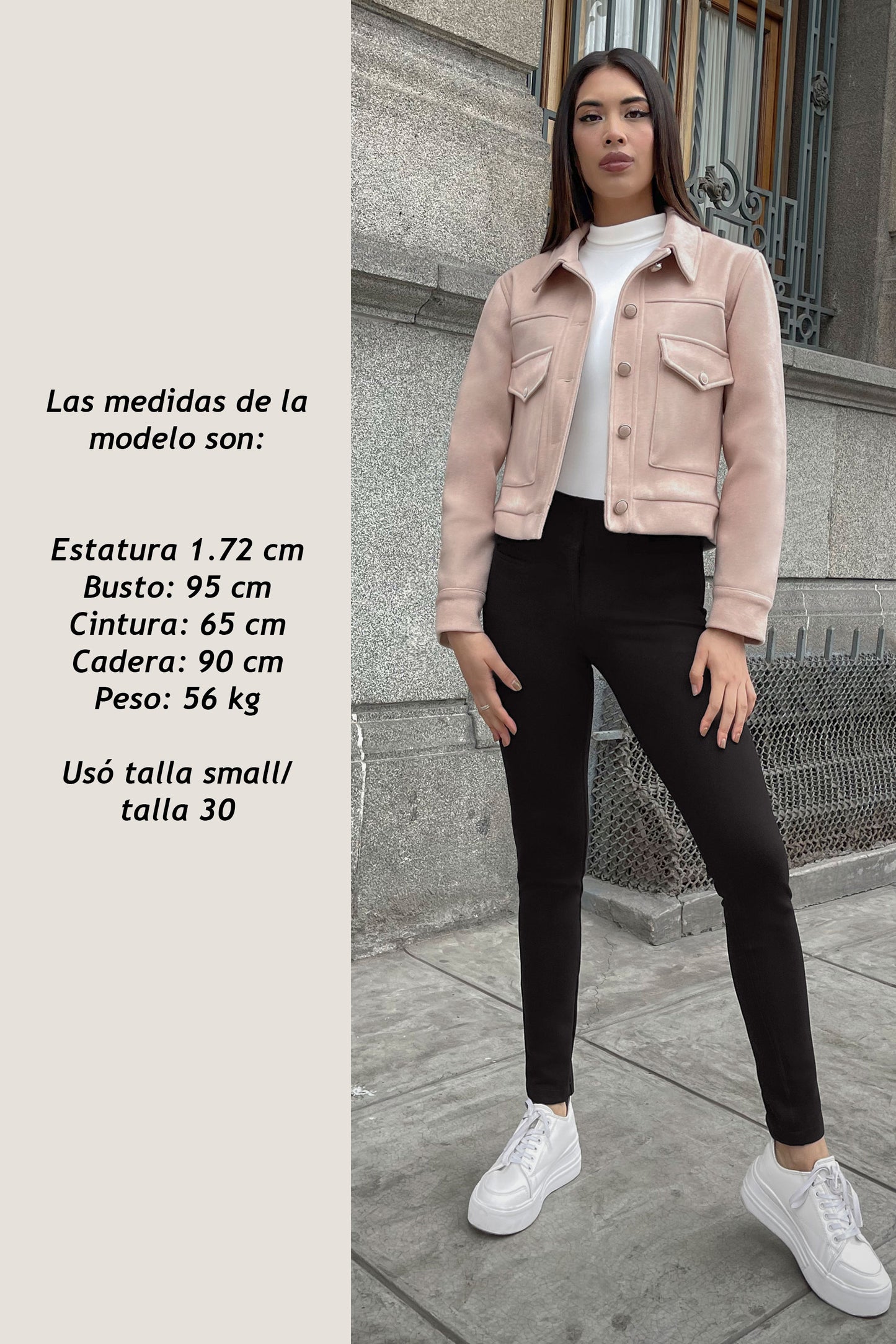 CASACA DE PAÑO HELEN BEIGE