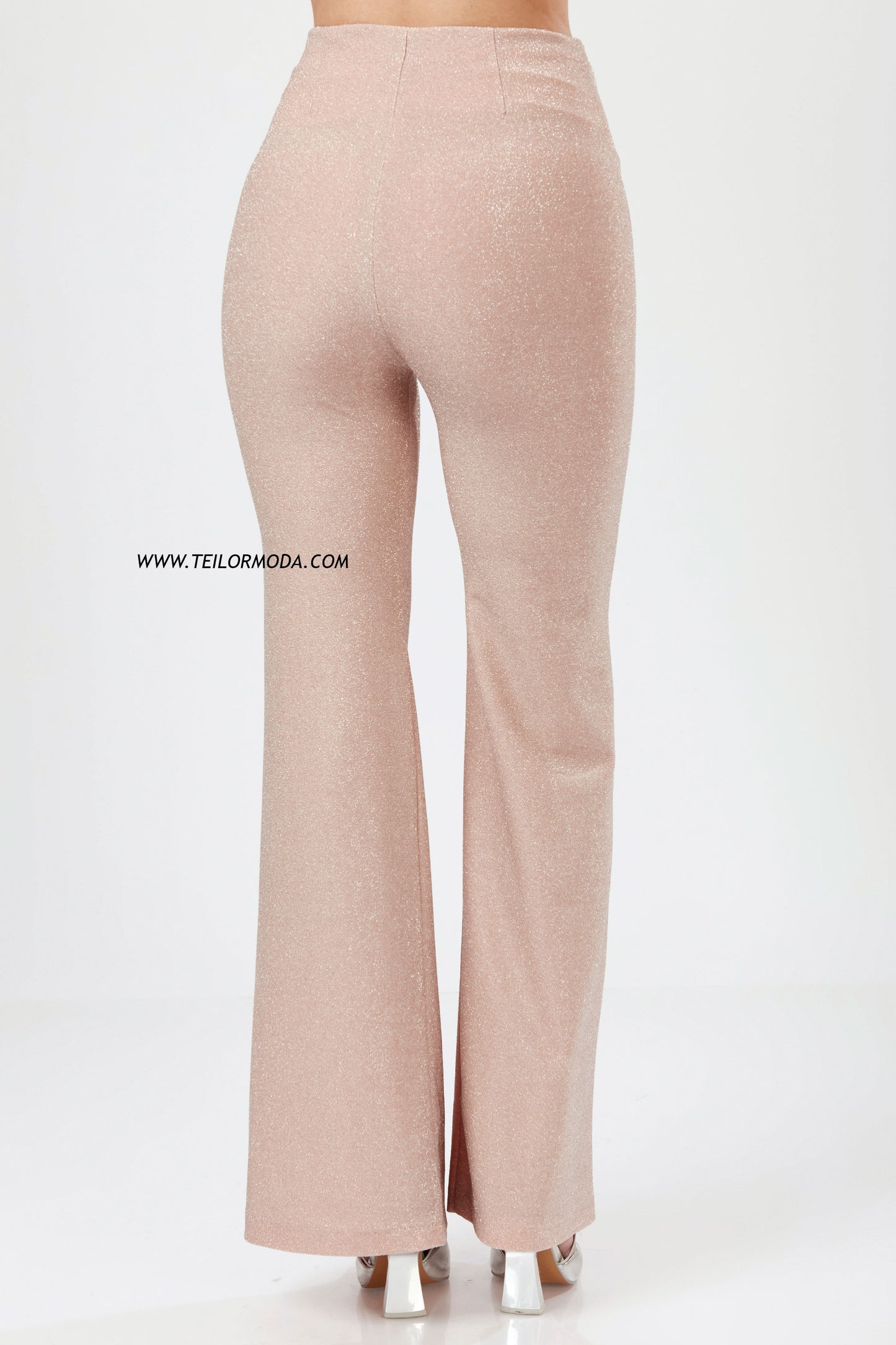 PANTALON FLARE PANT BRILLANTE CHARLOTTE BEIGE