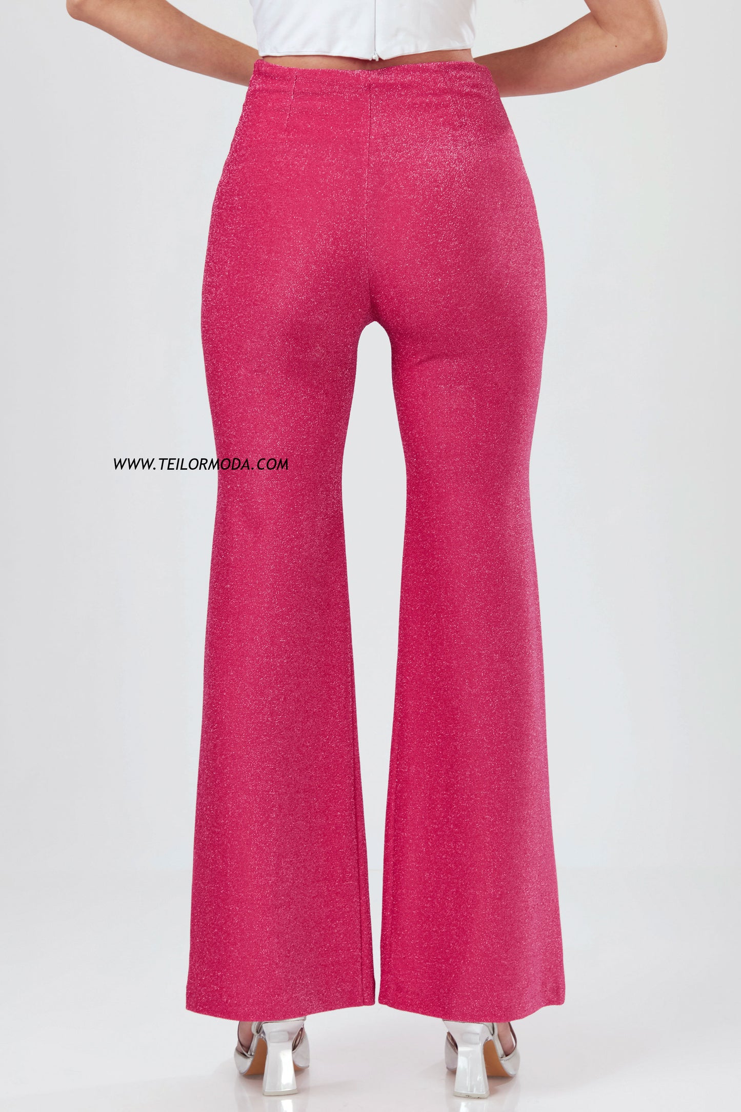 PANTALON FLARE PANT BRILLANTE CHARLOTTE FUCSIA