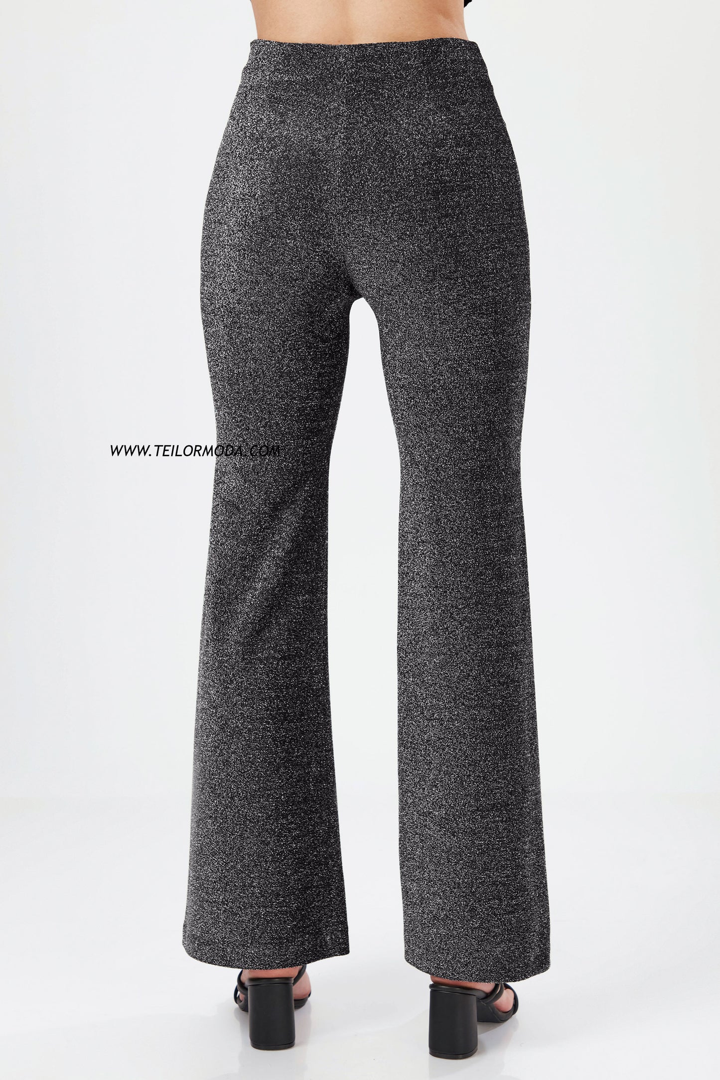 PANTALON FLARE PANT BRILLANTE CHARLOTTE NEGRO