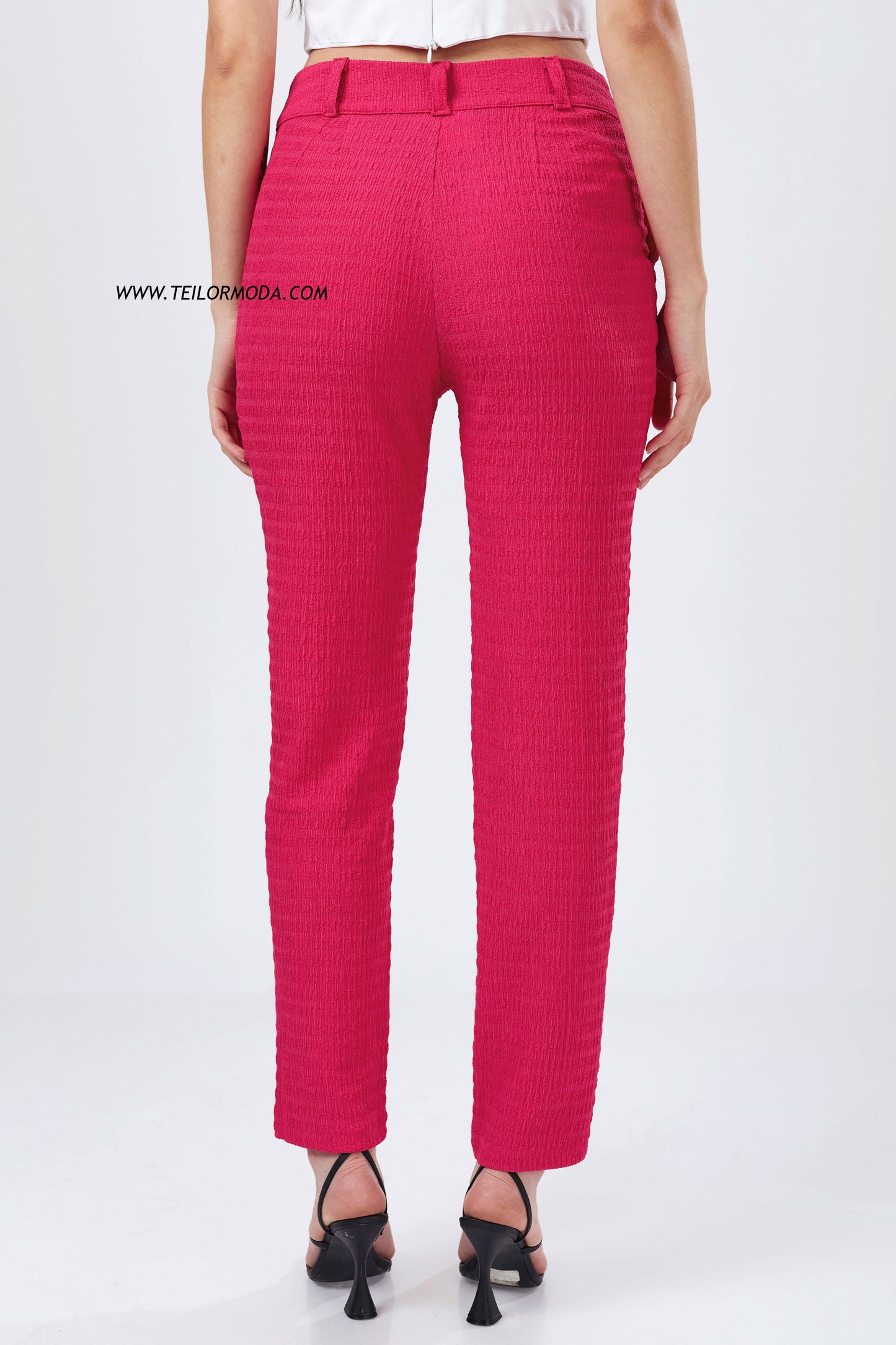 PANTALON RECTO ALESSIA FUCSIA