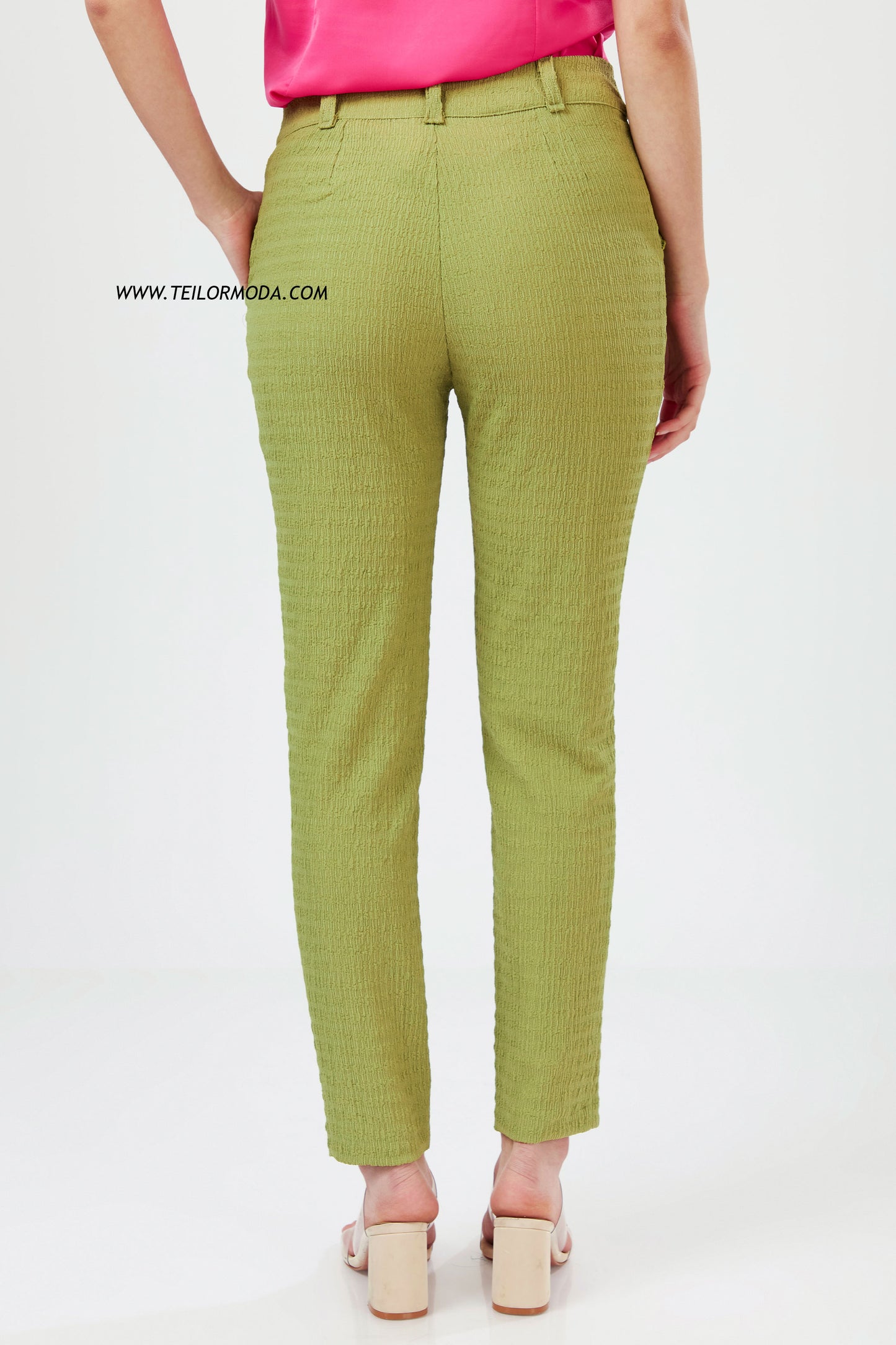 PANTALON RECTO ALESSIA VERDE