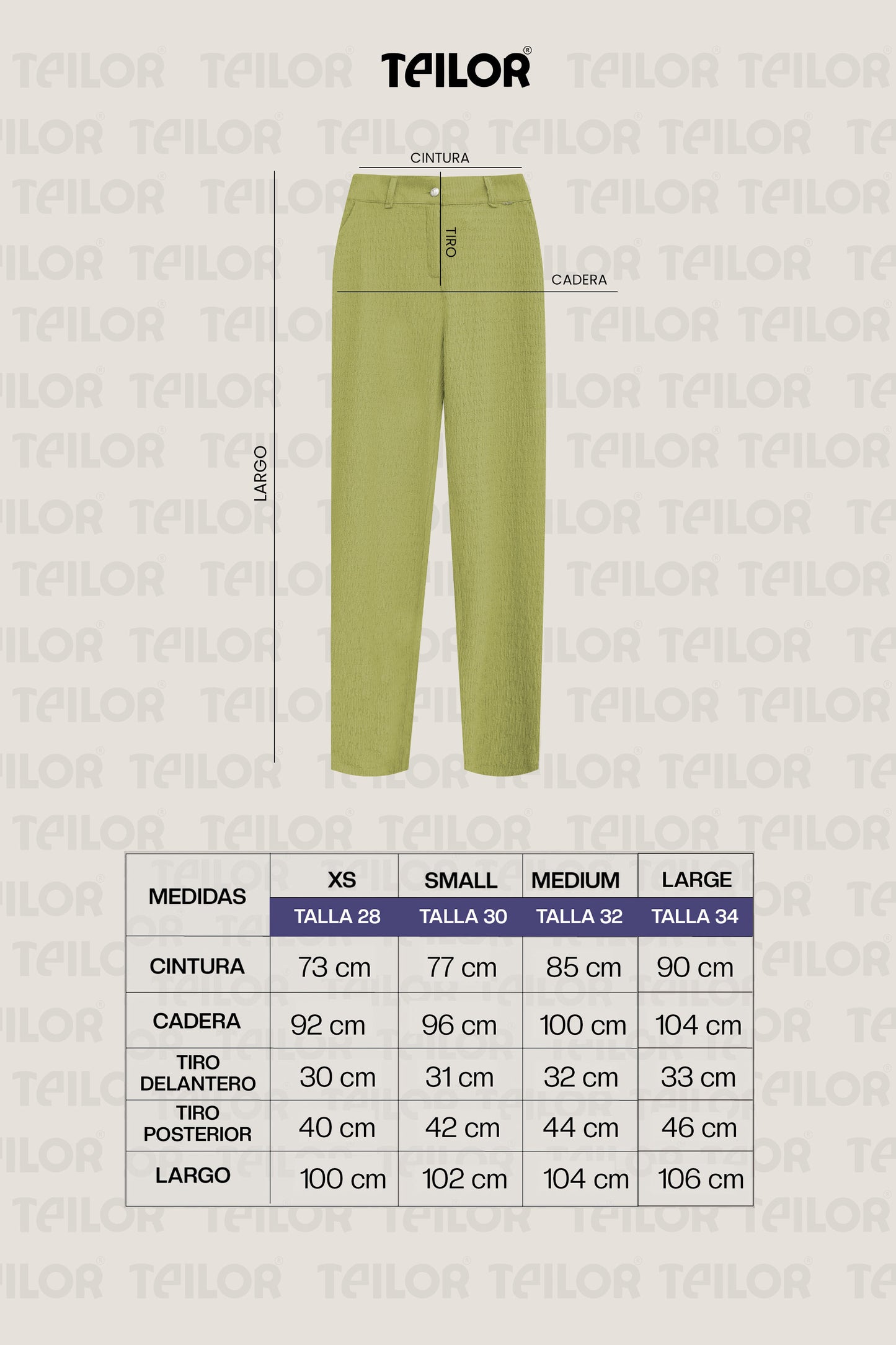 PANTALON RECTO ALESSIA FUCSIA