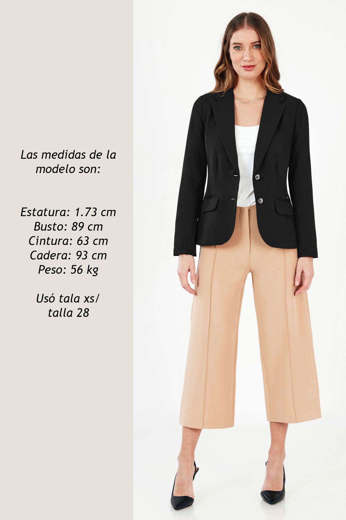 PANTALON CULOTTE ARIANA BEIGE