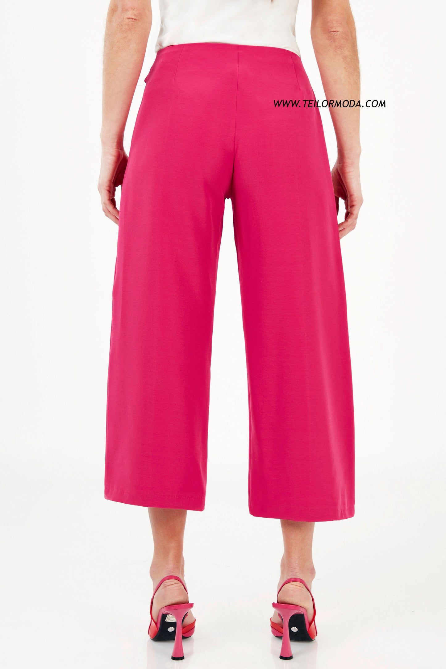 PANTALON CULOTTE ARIANA FUCSIA