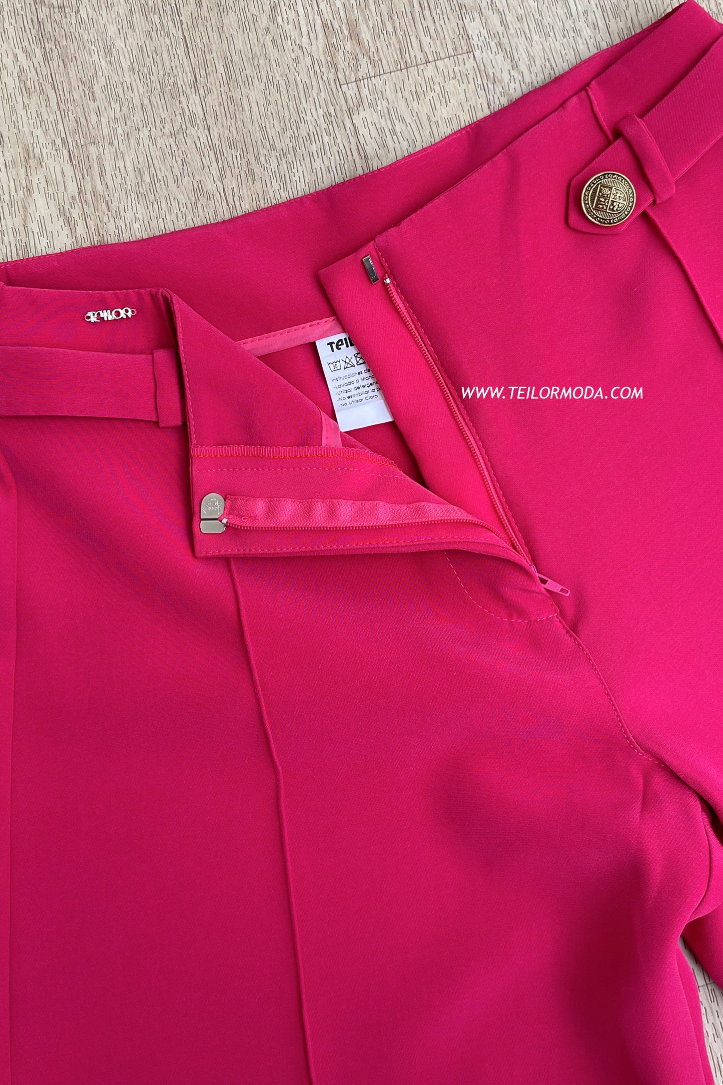 PANTALON CULOTTE ARIANA FUCSIA