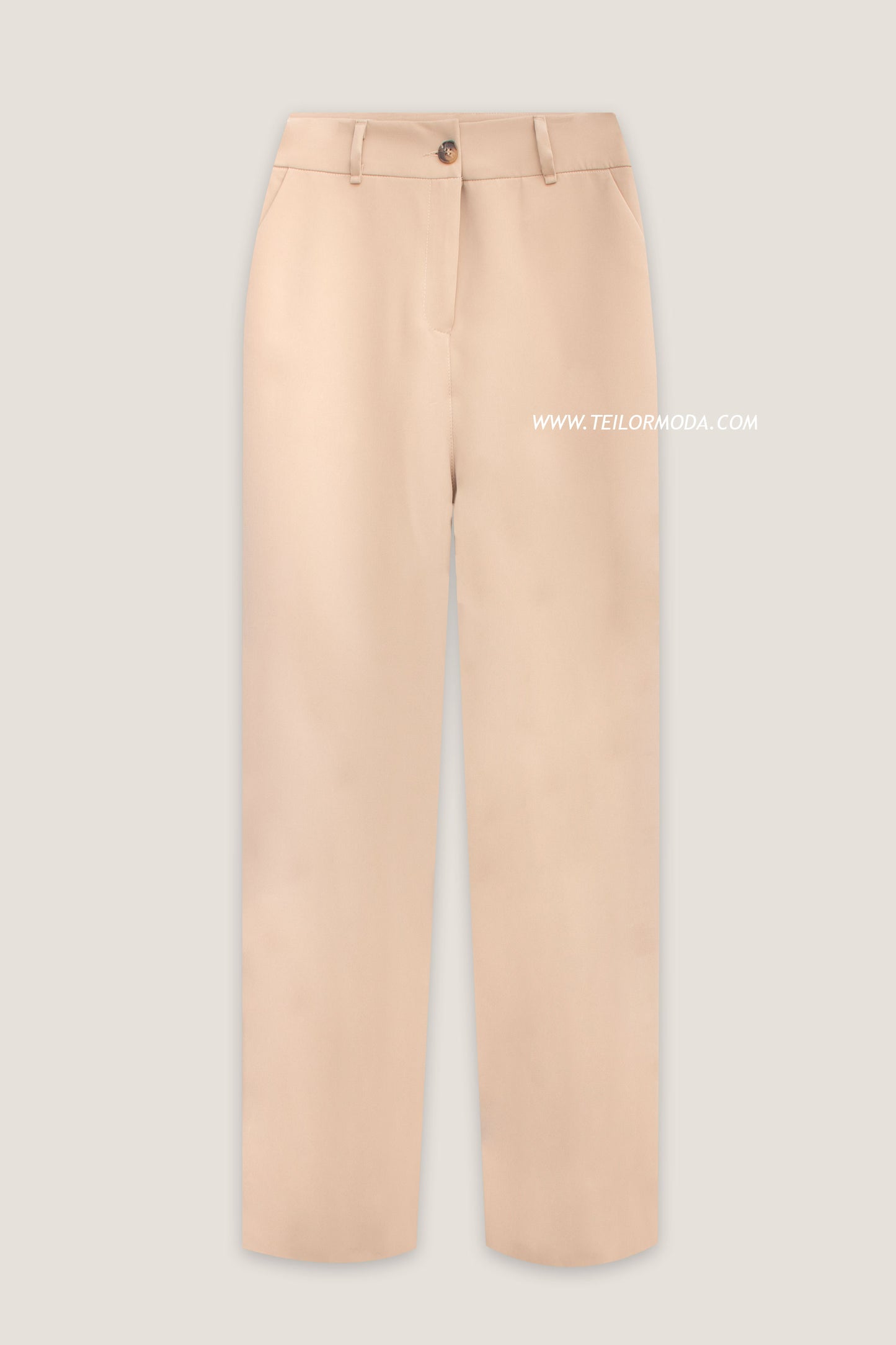 PANTALON RECTO CASUAL MARIANA BEIGE