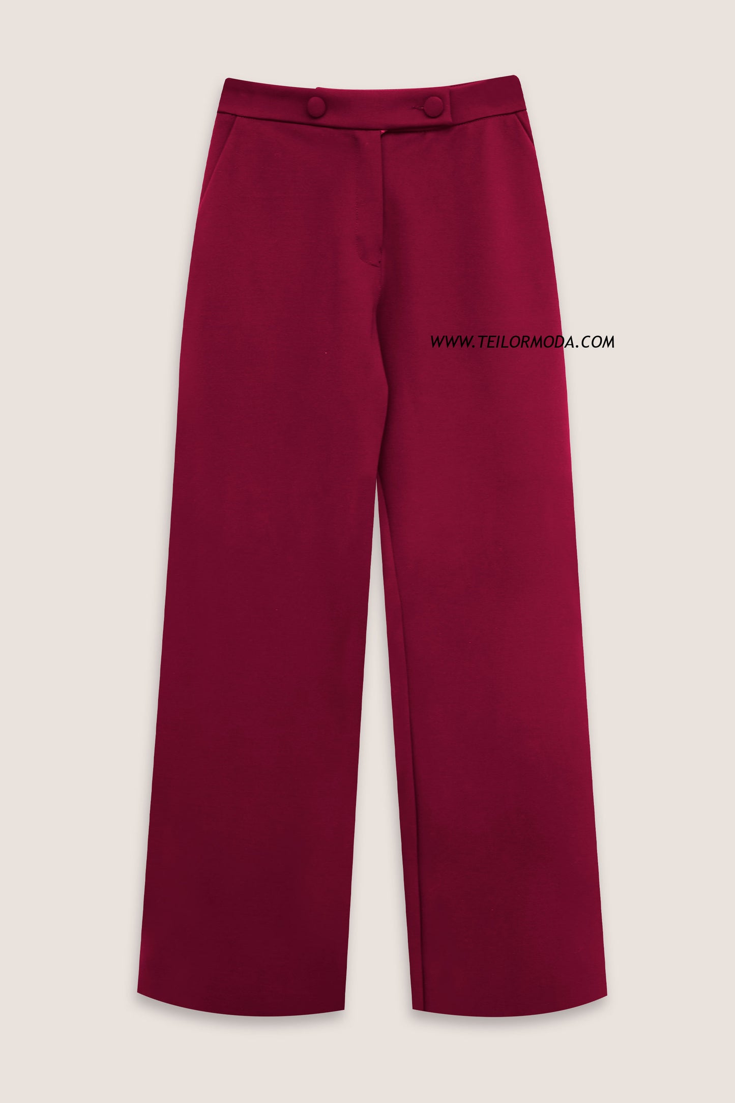 PANTALON PALAZZO MARTINA BORGOÑA