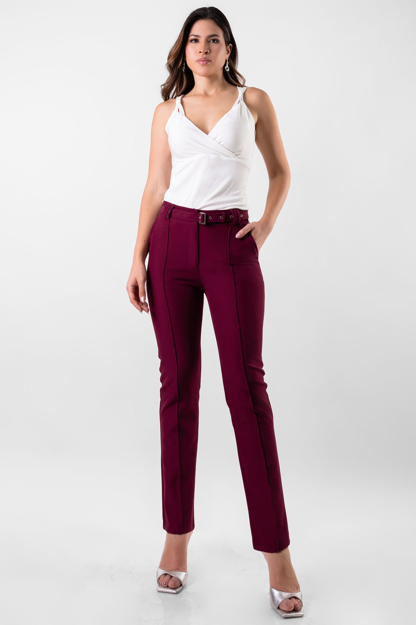 BLUSA CON TIRAS ELLENA BLANCO