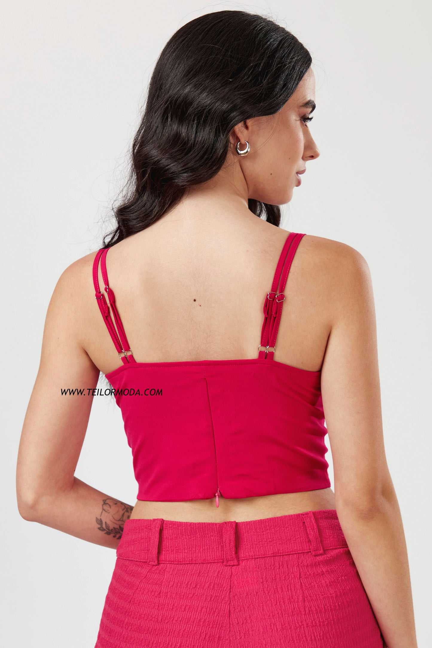 TOP SARA FUCSIA