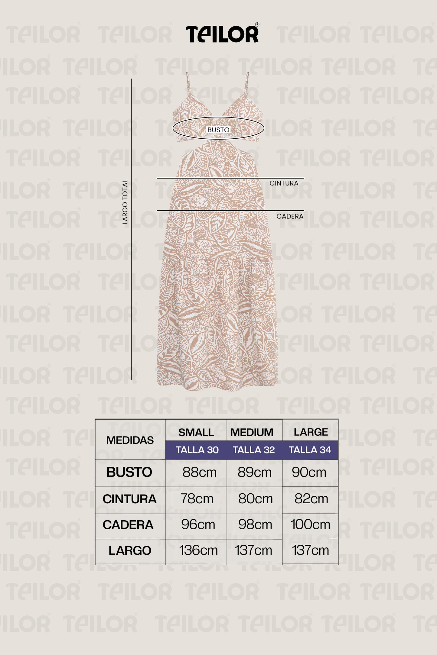 VESTIDO ASIMETRICO URSULA BEIGE