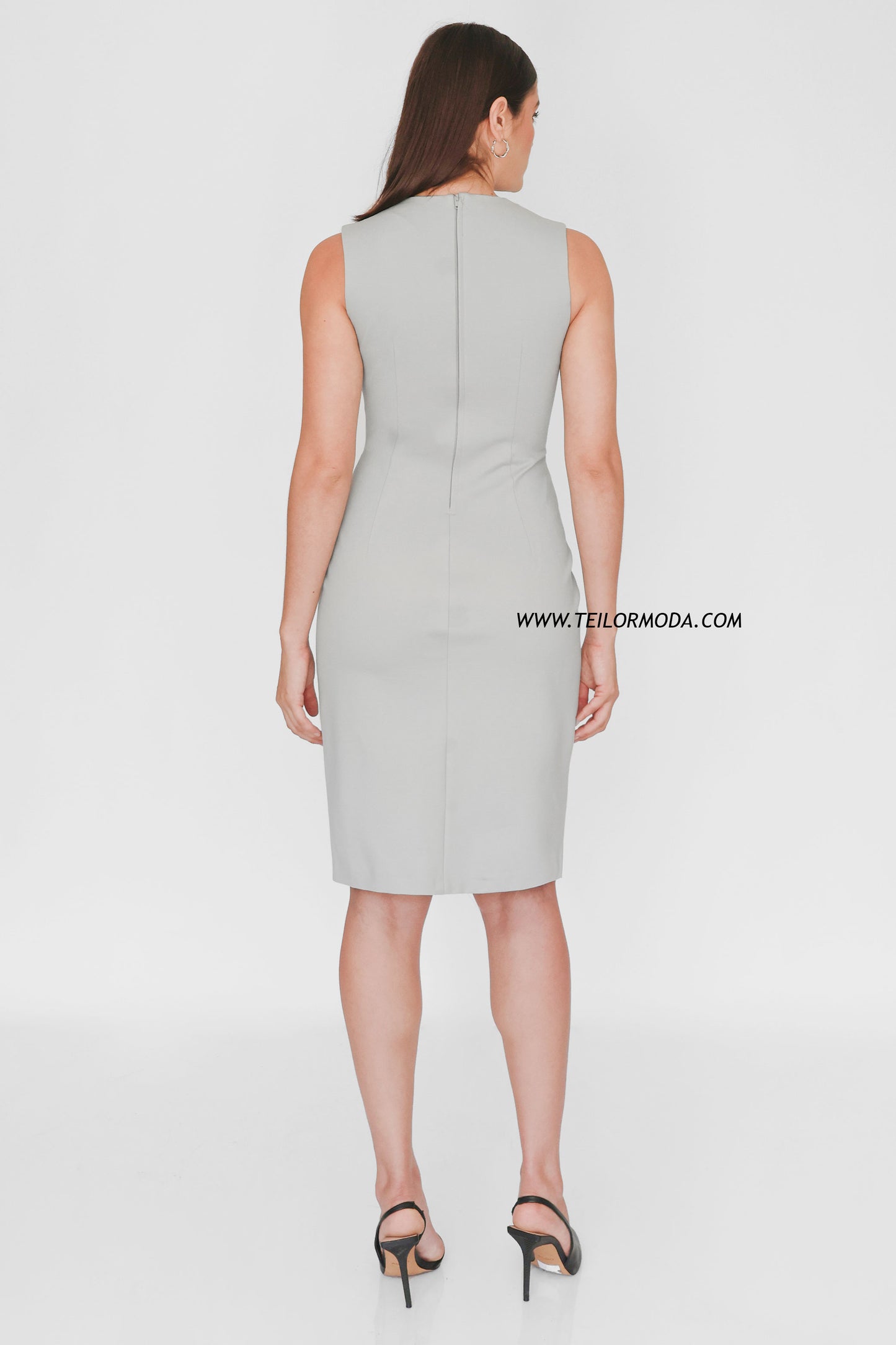 VESTIDO SASTRE SILVIA GRIS