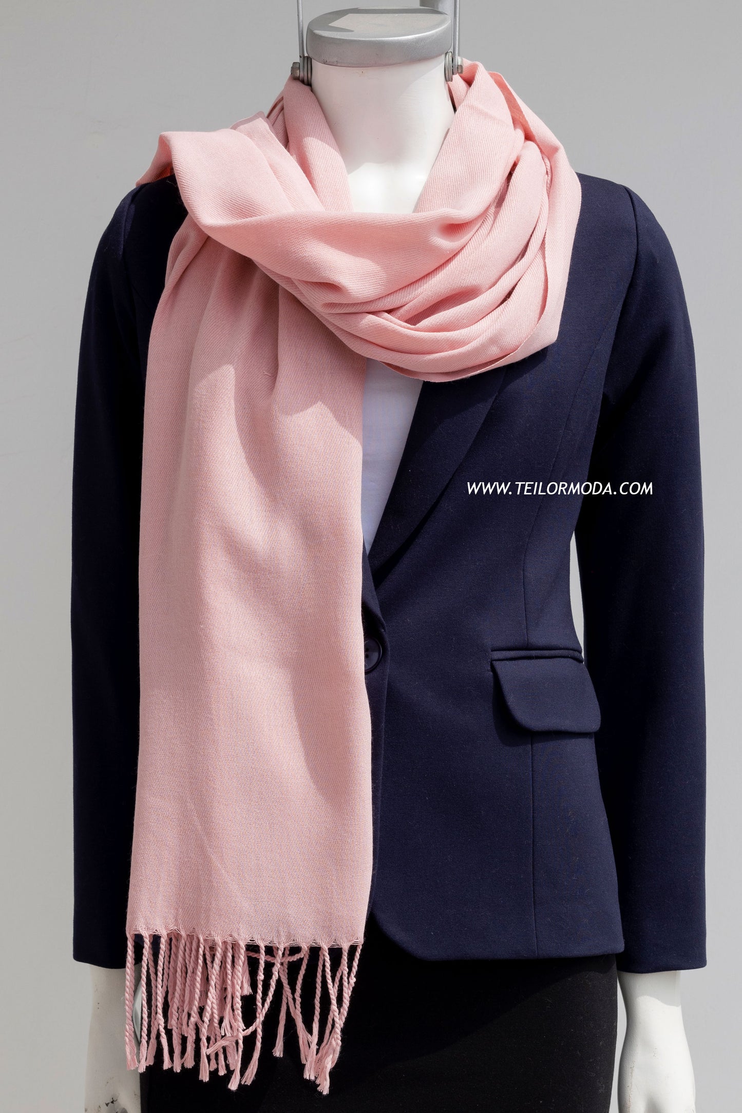 Pashmina Maxi Bufanda Leila Palo Rosa