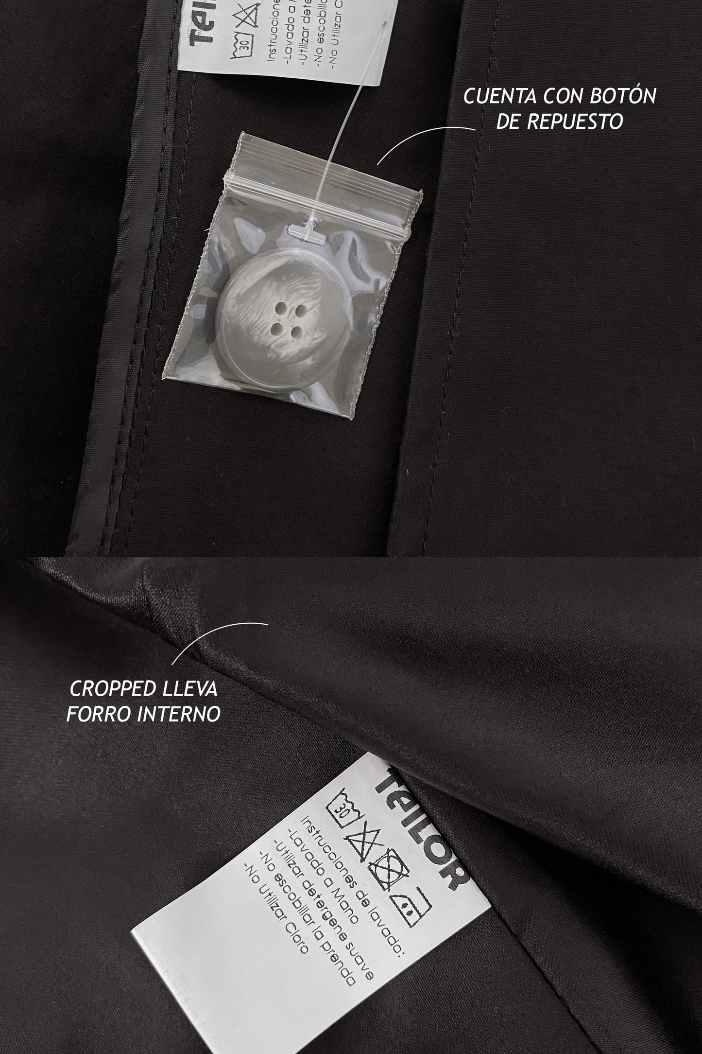 TRENCH COAT OTOÑO INVIERNO GABARDINA ELIZA NEGRO