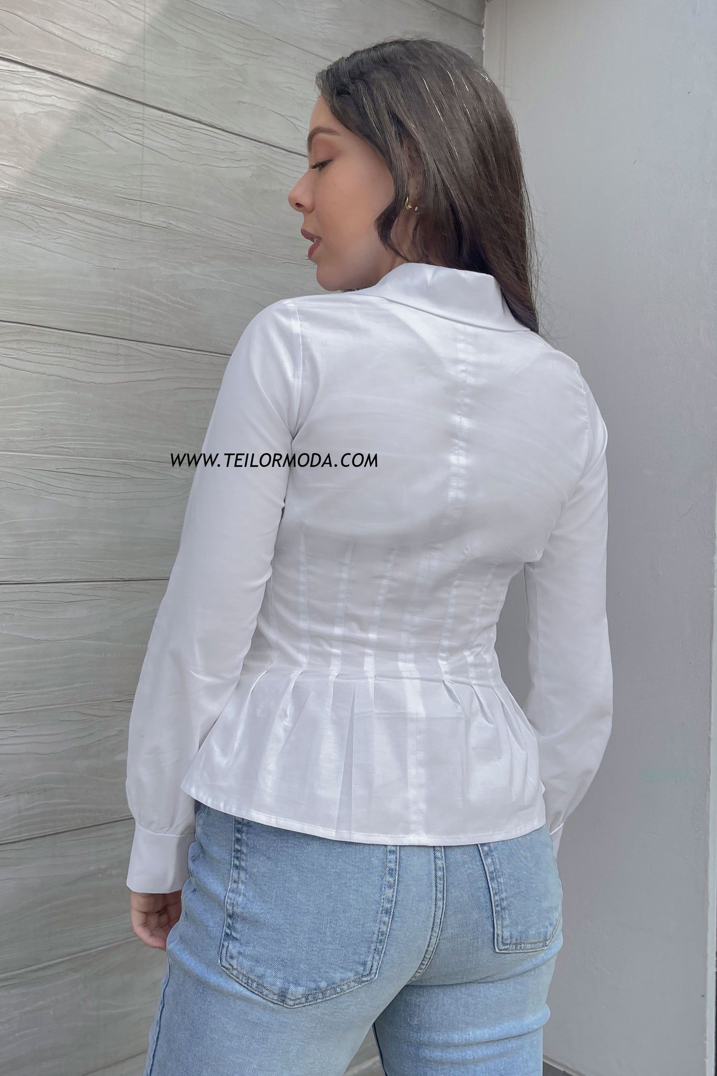BLUSA PEPLUM ROMY BLANCO