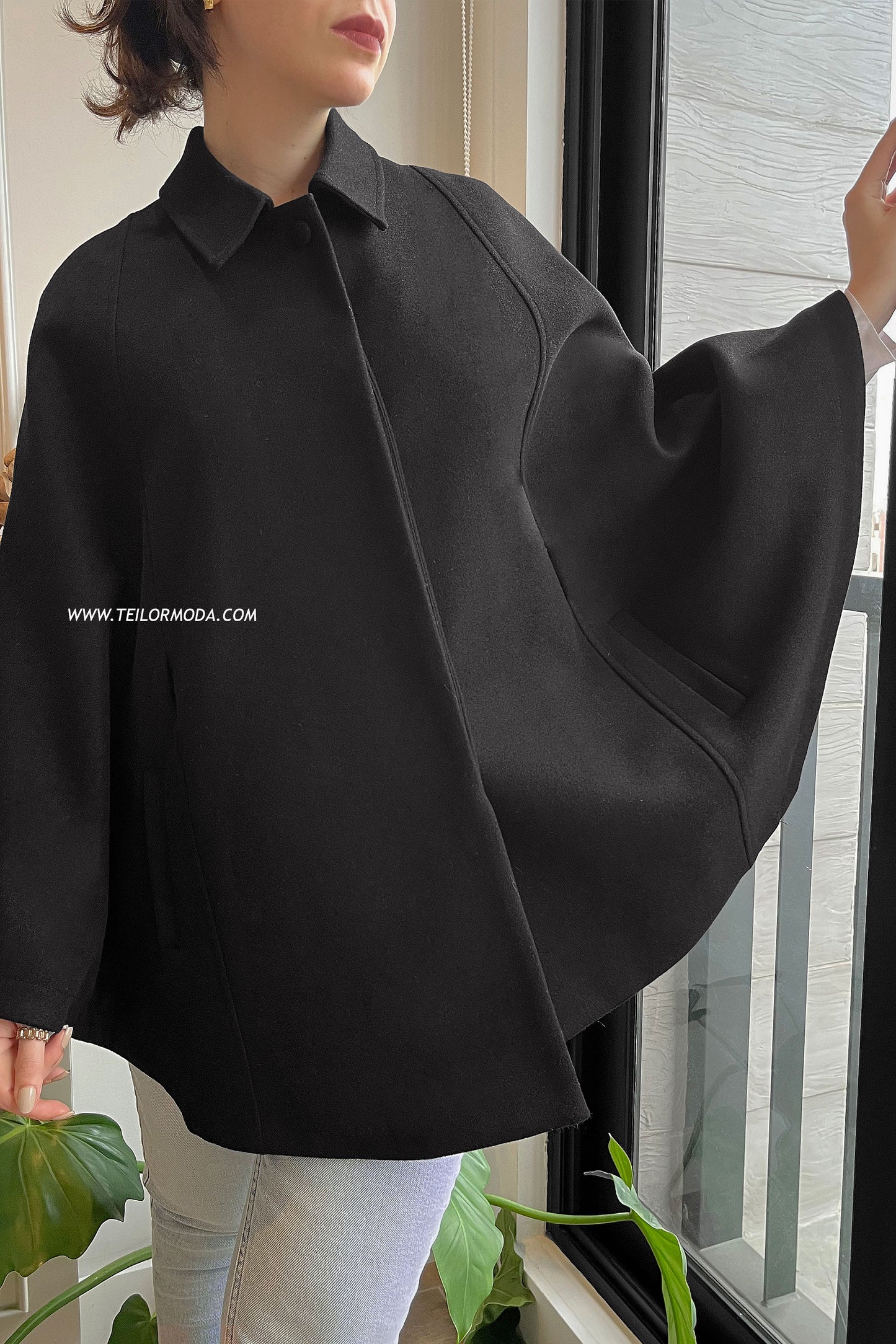 CAPA DE PAÑO GRETA NEGRO