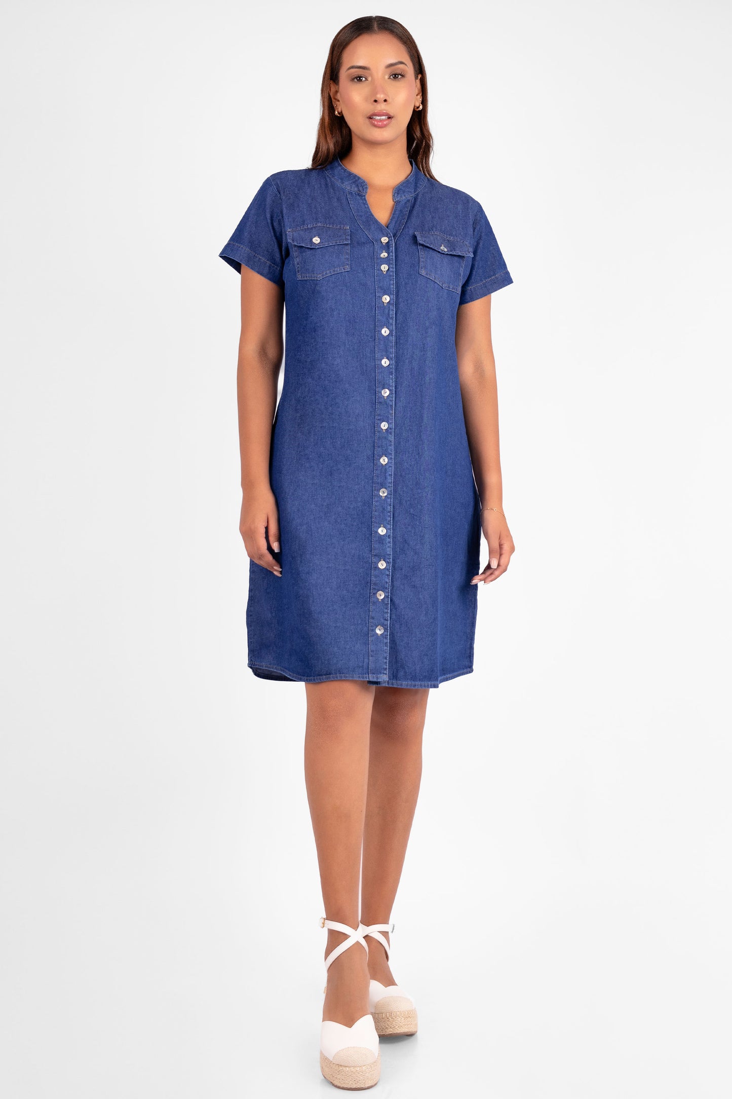 VESTIDO MIDI DENIM ELIANNA