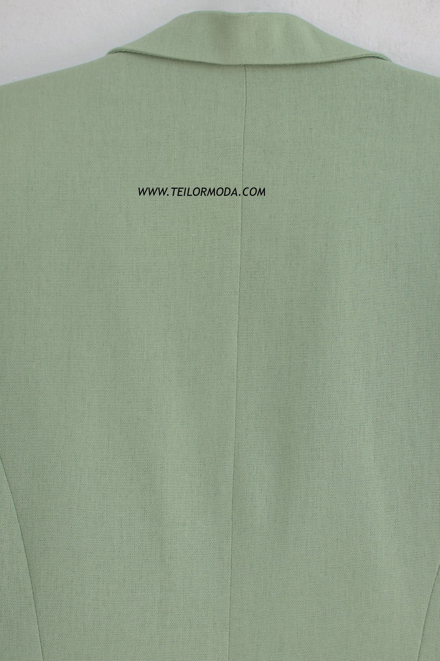 BLAZER DE LINO AMANDA VERDE