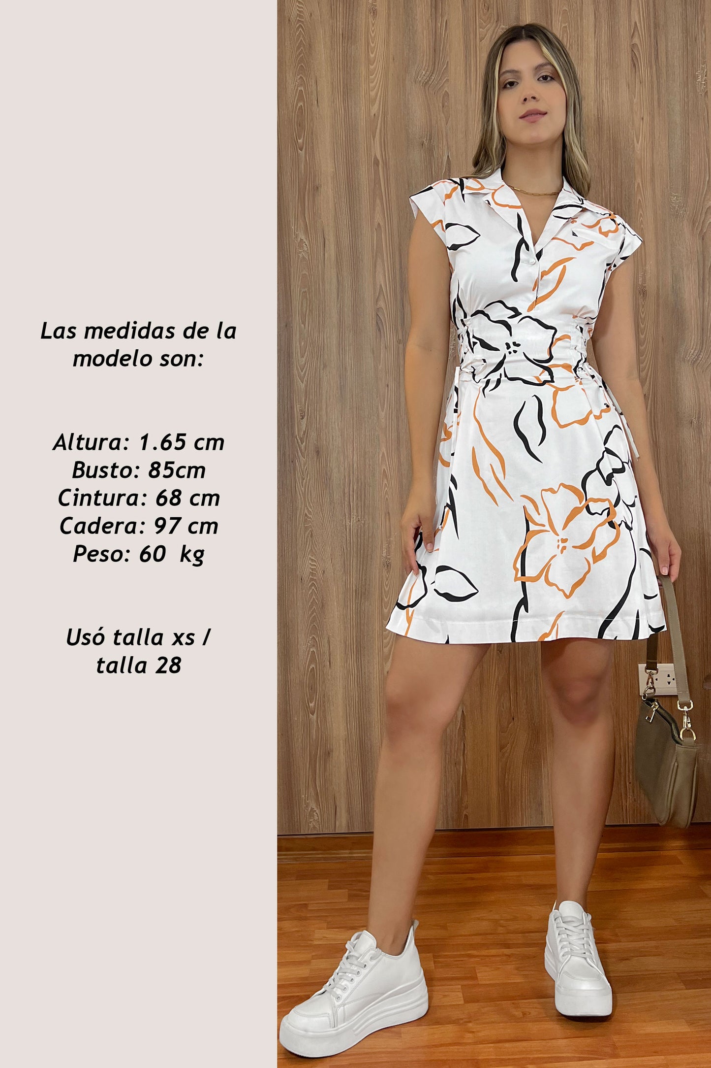 VESTIDO ESTAMPADO ISABELLA PERLA